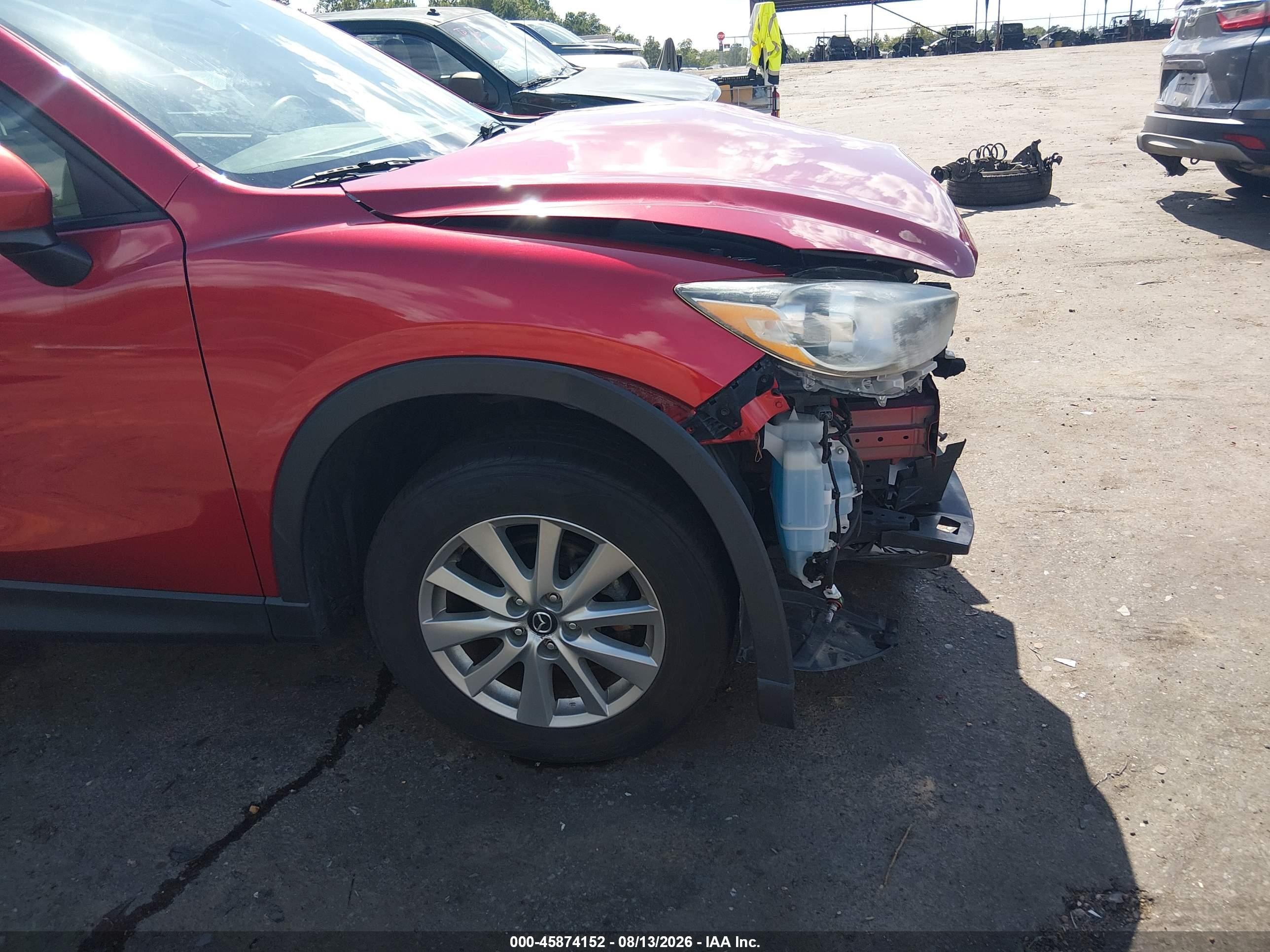 2014 Mazda Cx-5 Touring Красный vin: JM3KE2CY1E0403586