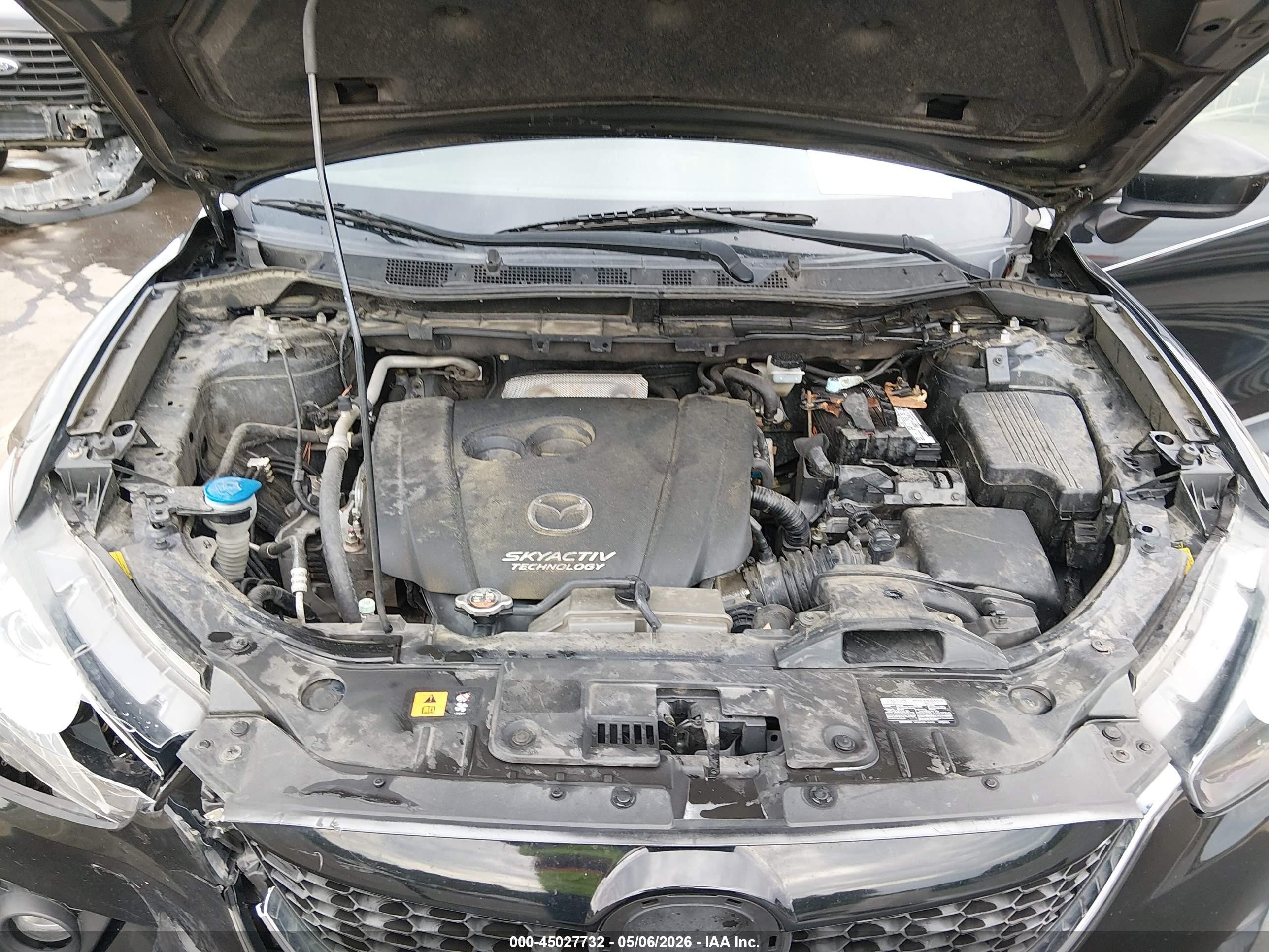 2014 Mazda Cx-5 Touring Черный vin: JM3KE2CY1E0417116