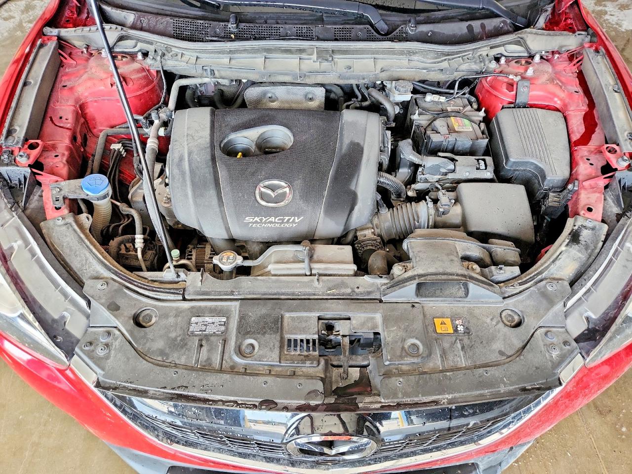 2015 Mazda Cx-5 Touring Red vin: JM3KE2CY1F0515452
