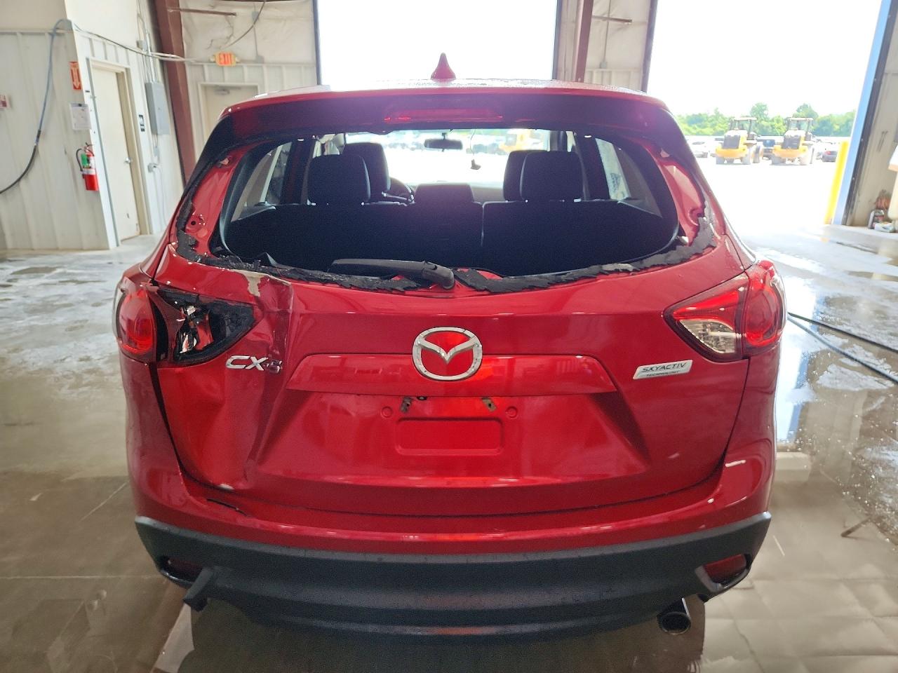 2015 Mazda Cx-5 Touring Red vin: JM3KE2CY1F0515452