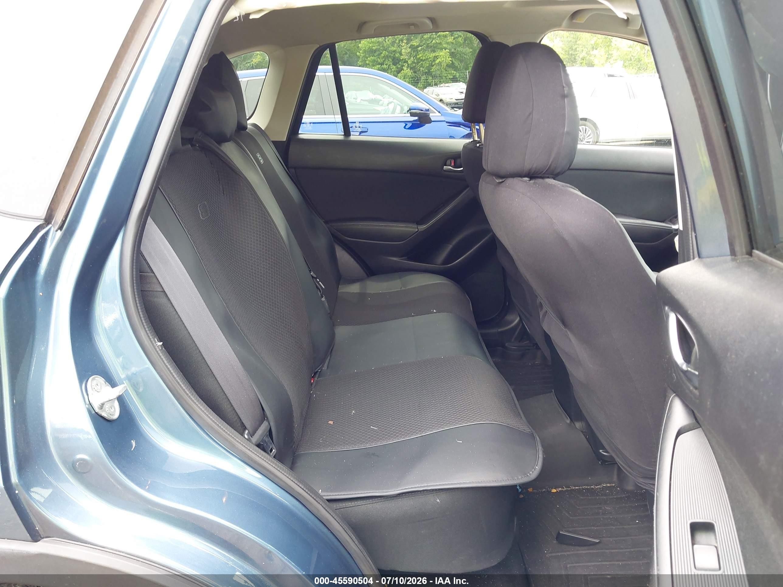 2015 Mazda Cx-5 Touring Dark Blue vin: JM3KE2CY1F0529870