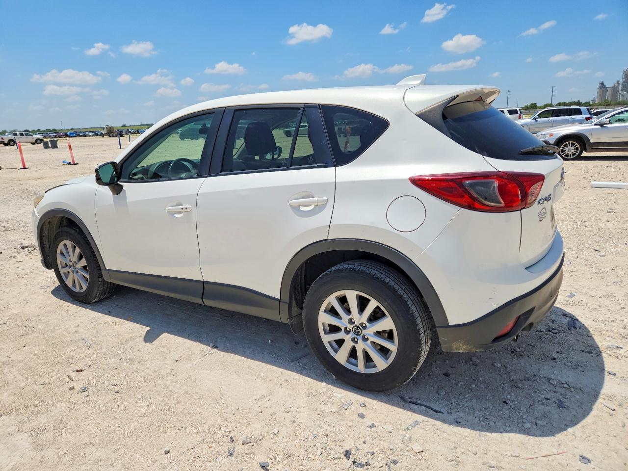 2015 Mazda Cx-5 Touring White vin: JM3KE2CY1F0531103
