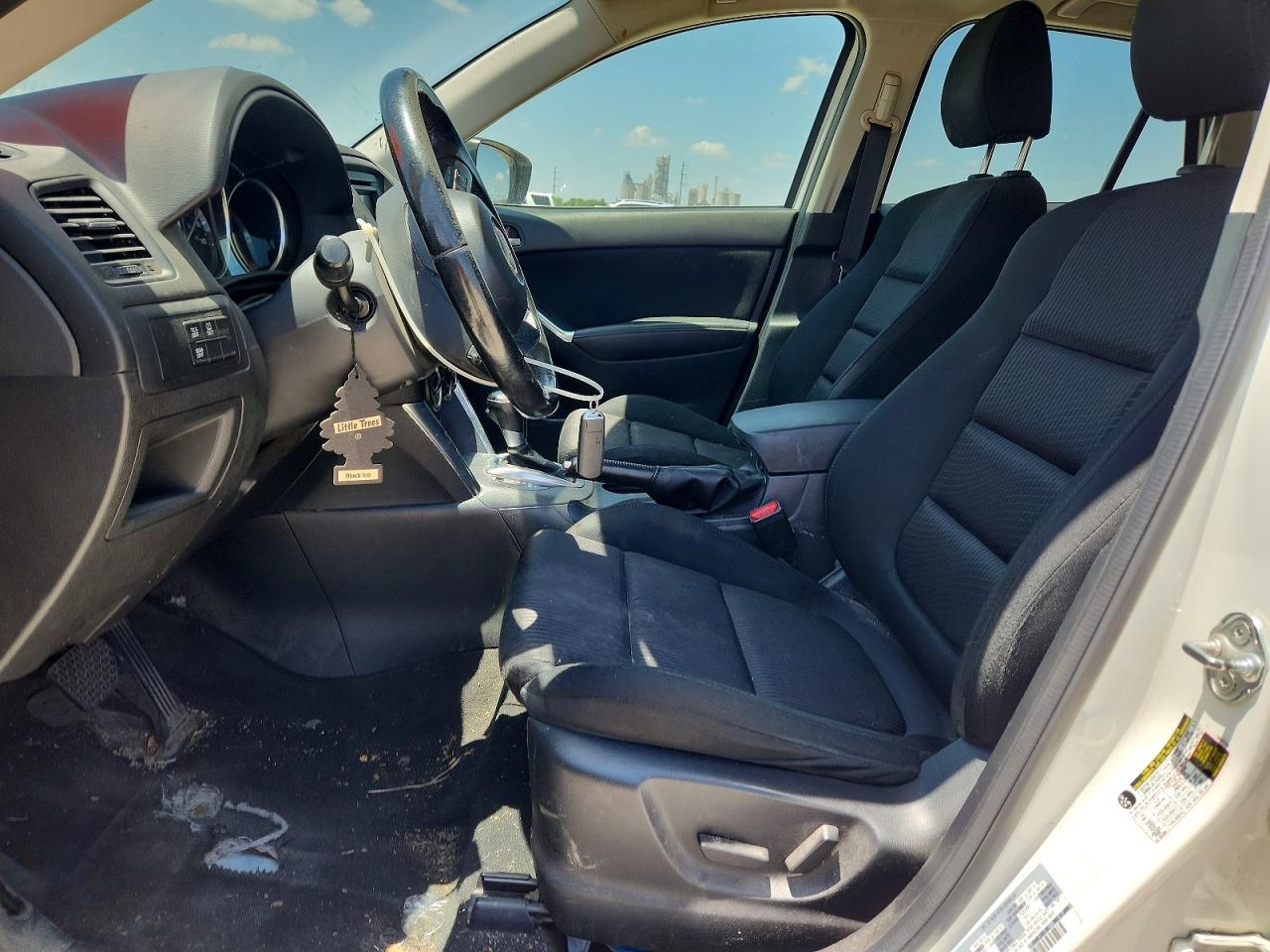 2015 Mazda Cx-5 Touring White vin: JM3KE2CY1F0531103