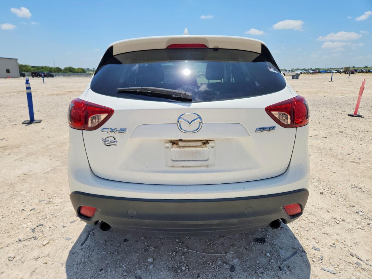 2015 Mazda Cx-5 Touring White vin: JM3KE2CY1F0531103