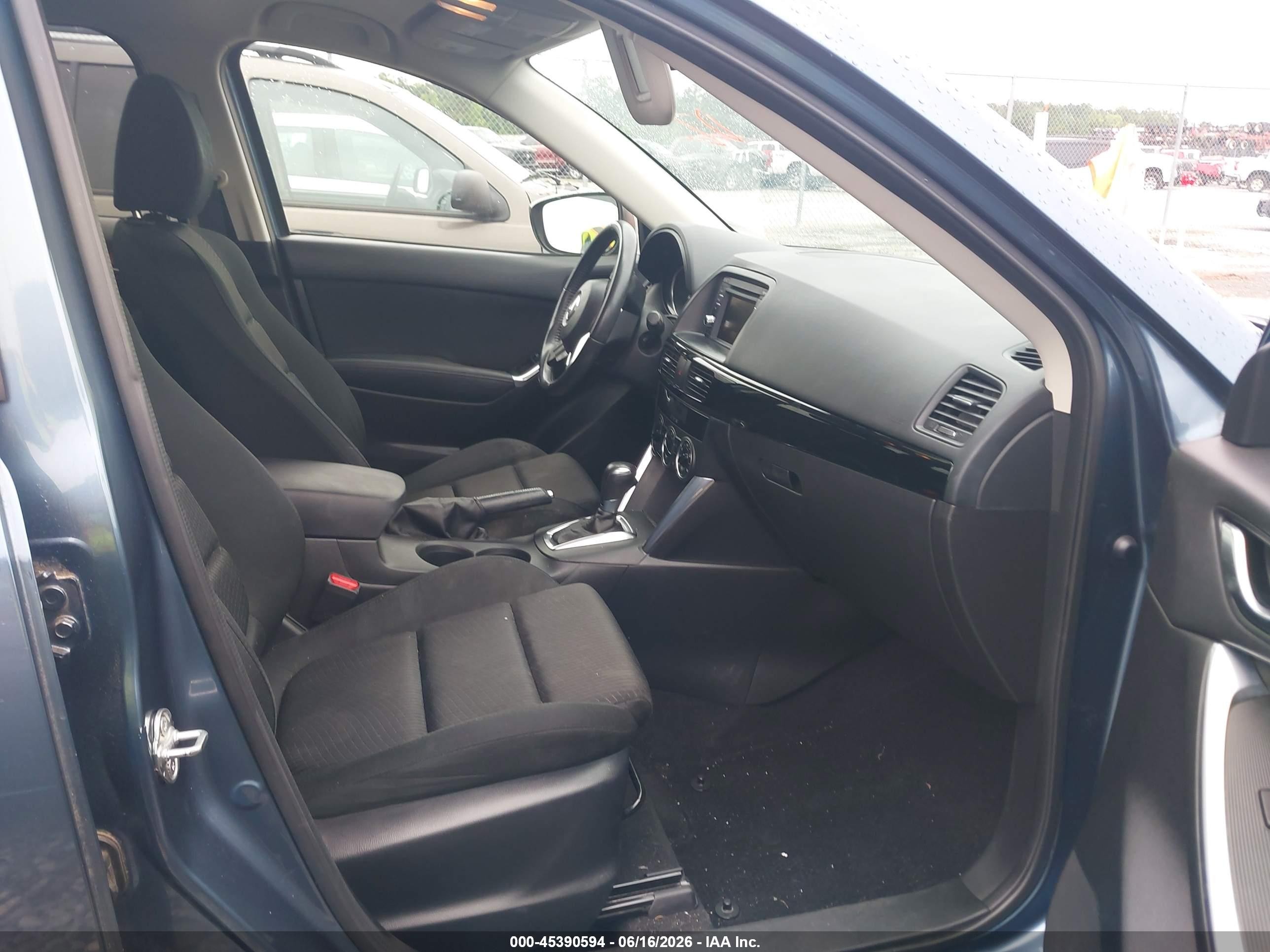 2015 Mazda Cx-5 Touring Blue vin: JM3KE2CY1F0537077