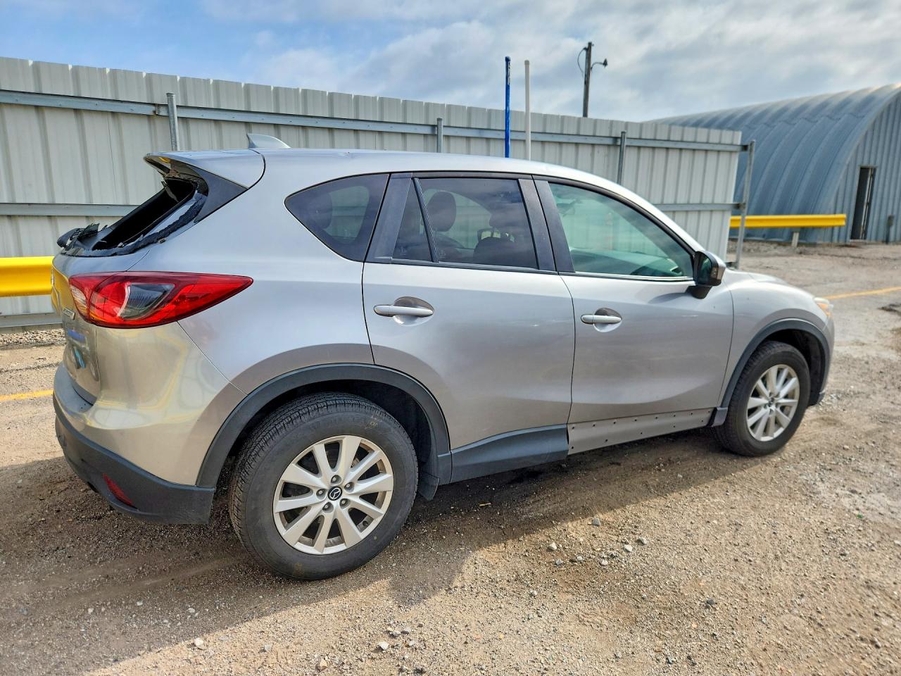 2014 Mazda Cx-5 Touring Silver vin: JM3KE2CY2E0356469