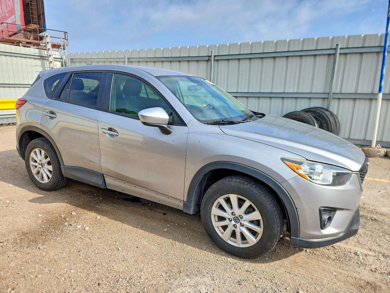 2014 Mazda Cx-5 Touring Silver vin: JM3KE2CY2E0356469