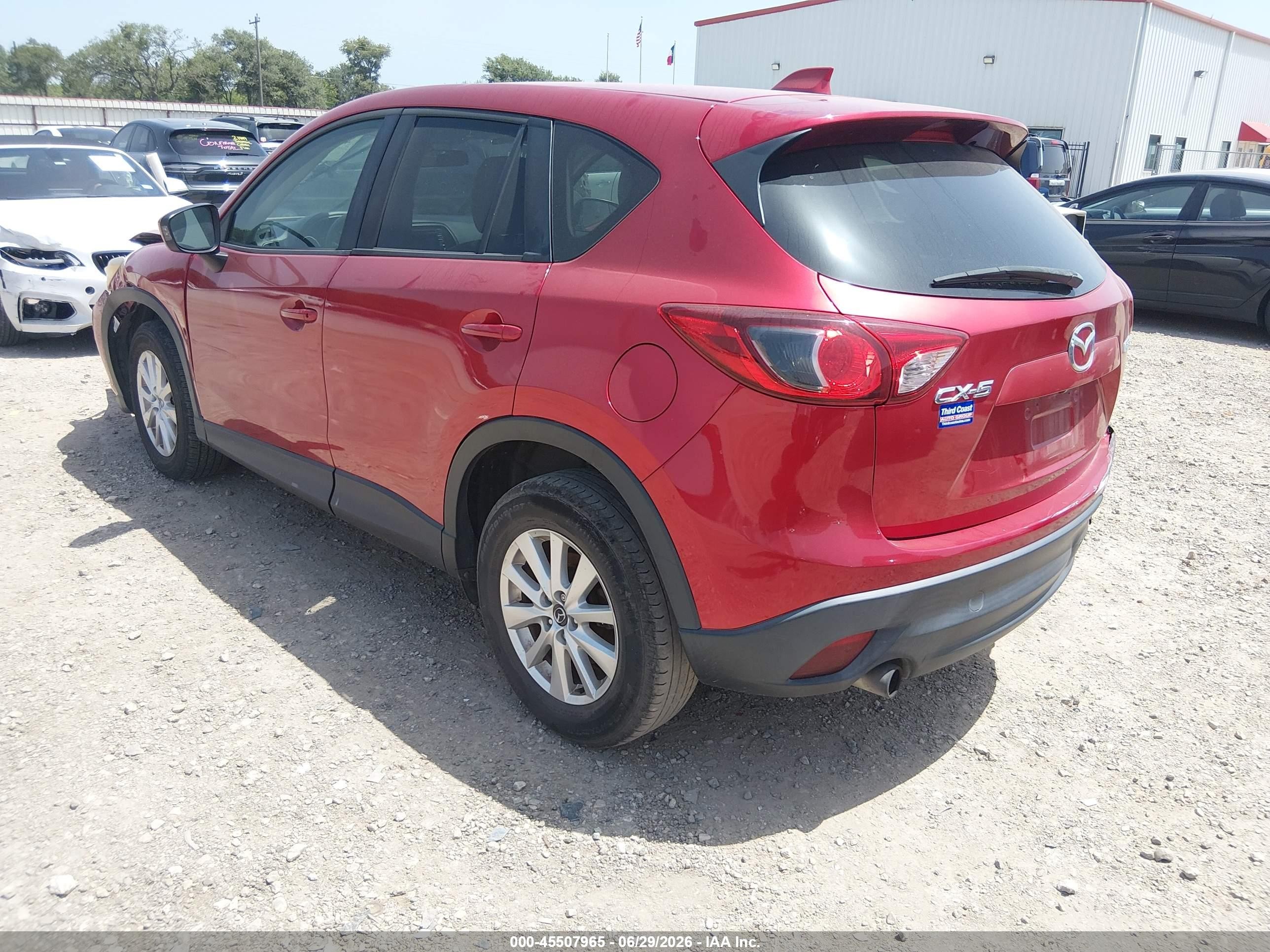 2014 Mazda Cx-5 Touring Maroon vin: JM3KE2CY2E0366550
