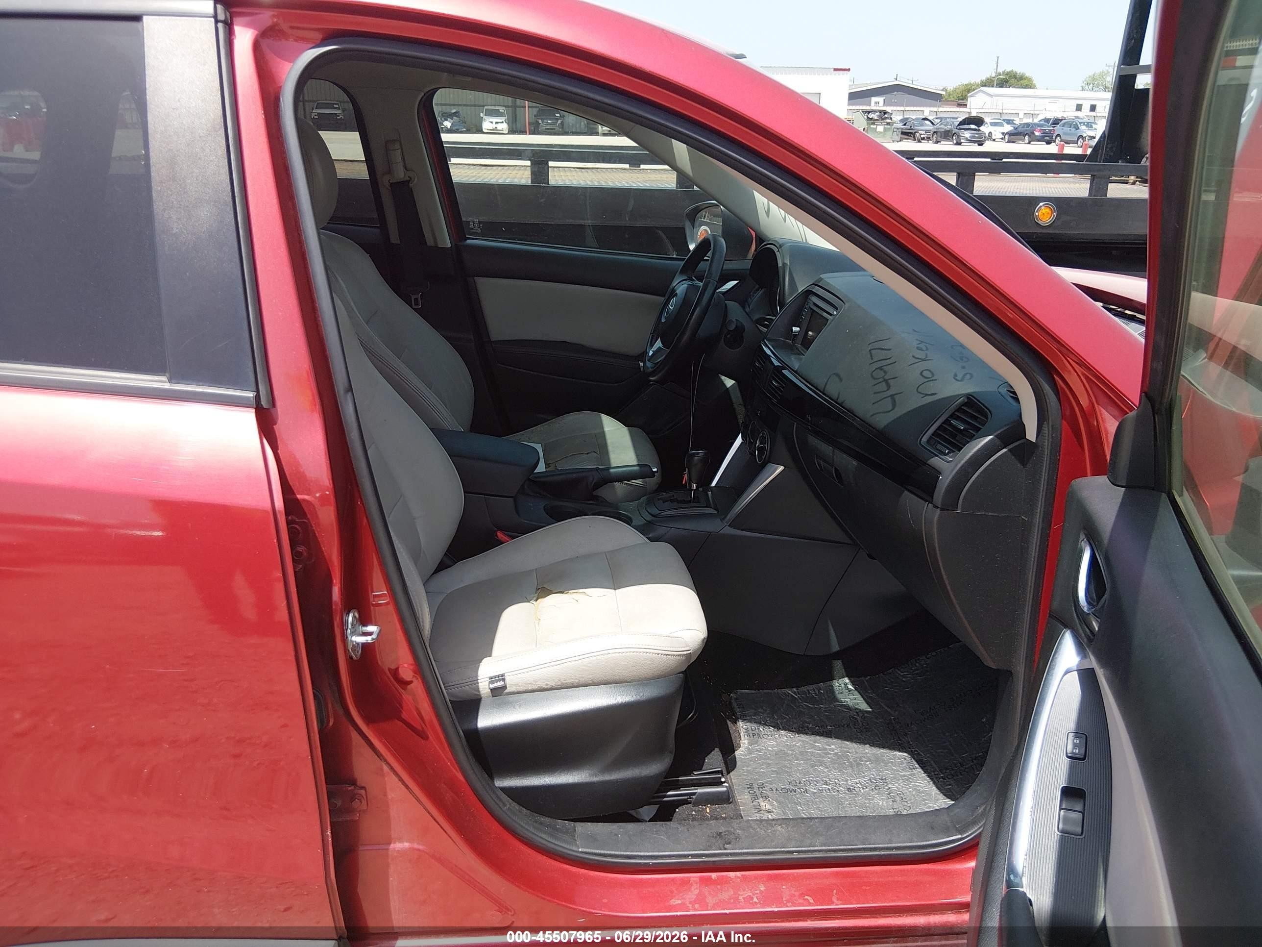 2014 Mazda Cx-5 Touring Maroon vin: JM3KE2CY2E0366550