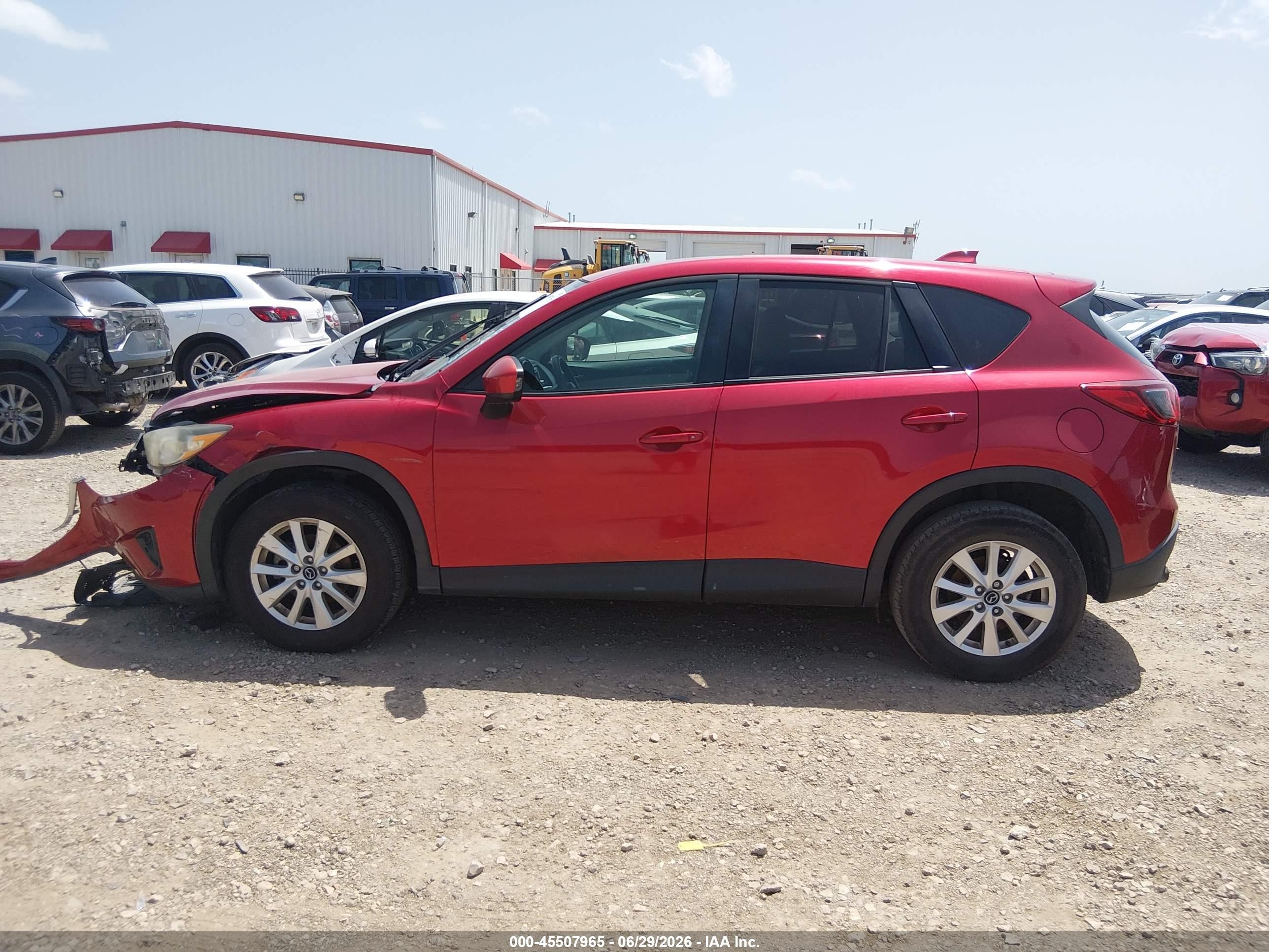 2014 Mazda Cx-5 Touring Maroon vin: JM3KE2CY2E0366550