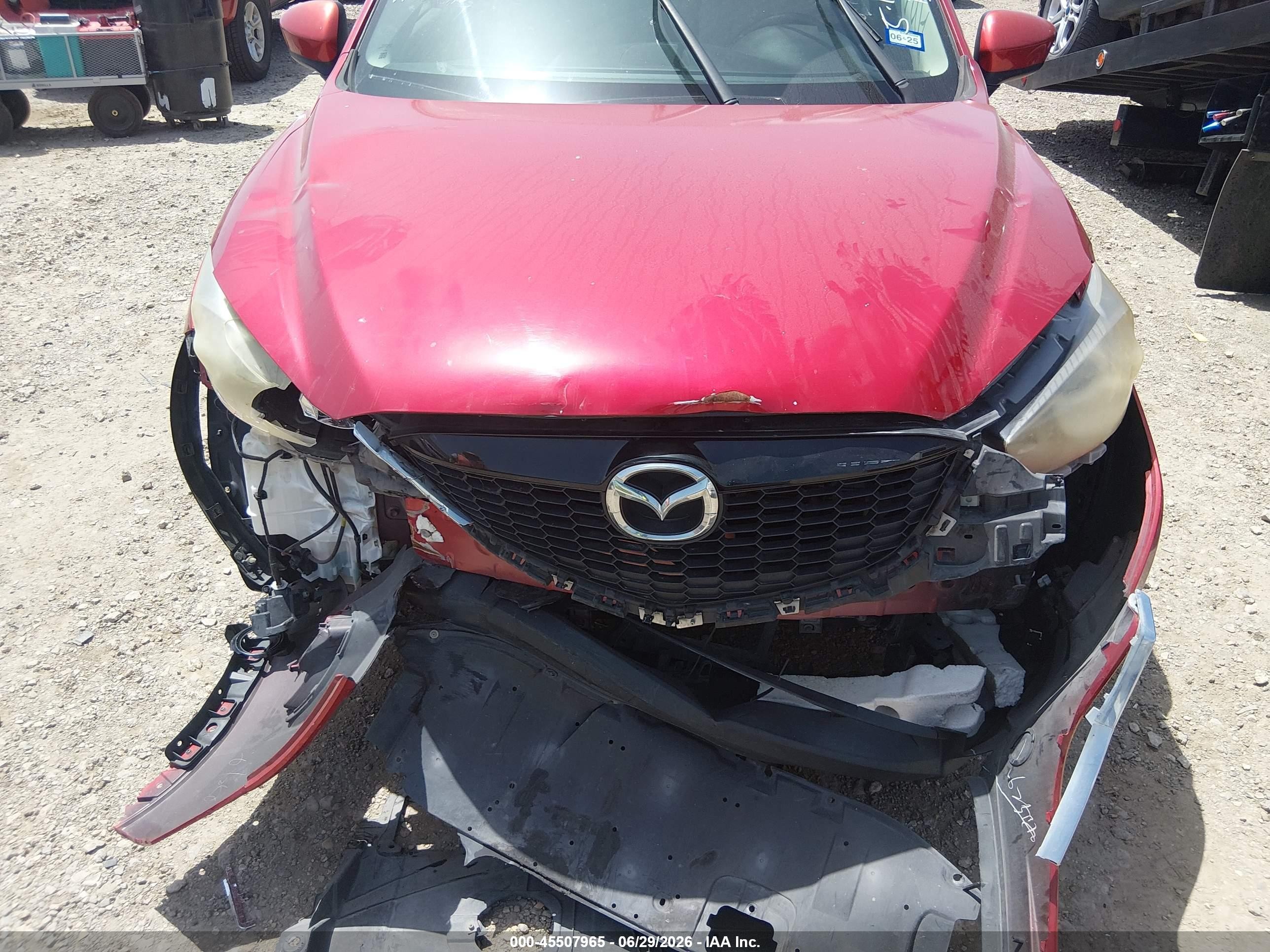 2014 Mazda Cx-5 Touring Maroon vin: JM3KE2CY2E0366550