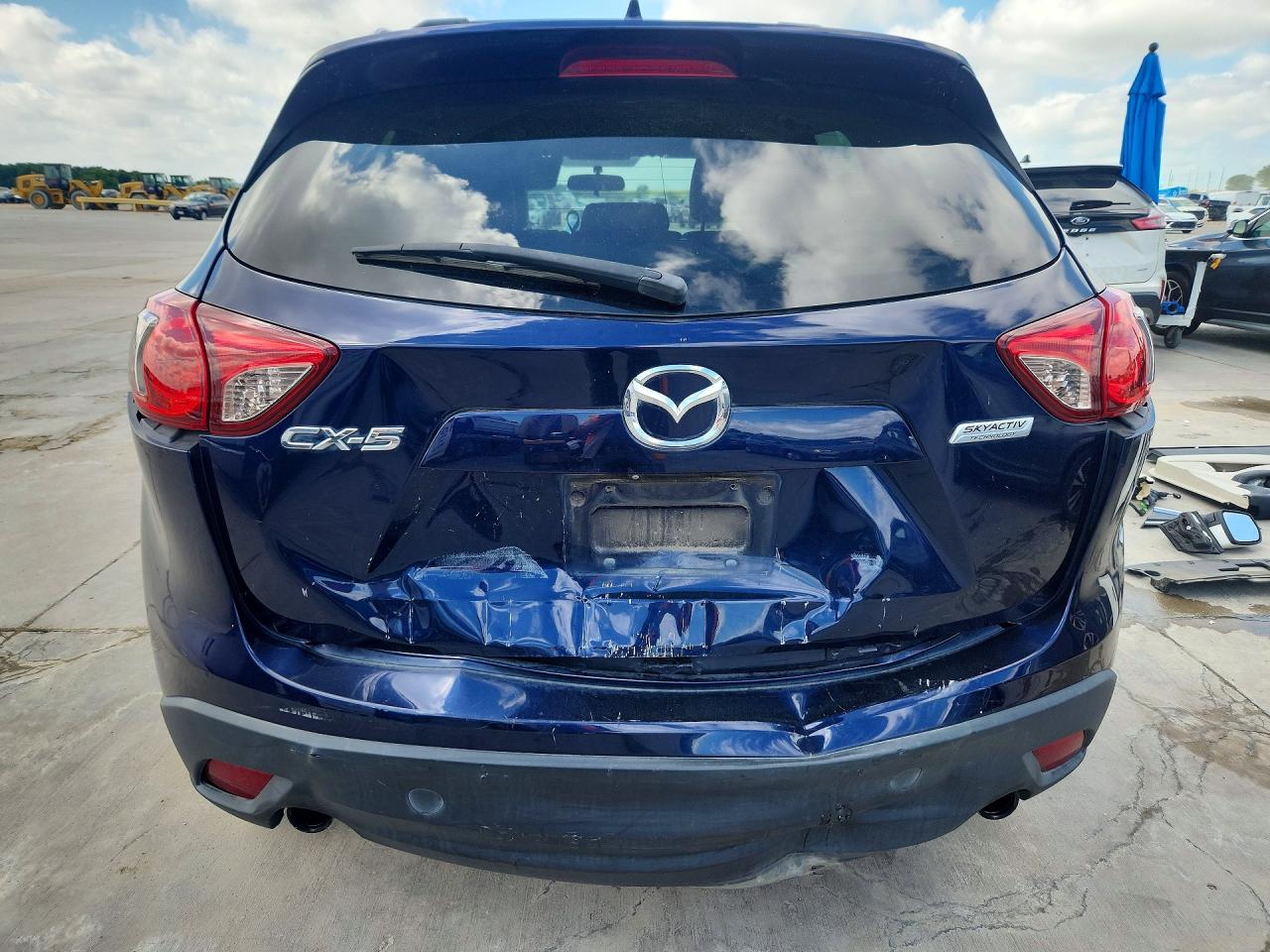 2014 Mazda Cx-5 Touring Blue vin: JM3KE2CY2E0384868