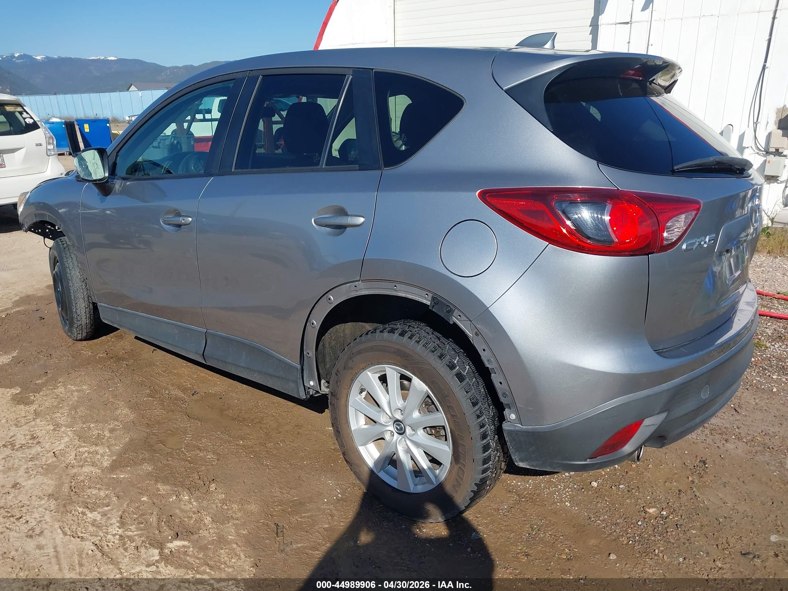 2014 Mazda Cx-5 Touring Gray vin: JM3KE2CY2E0385728