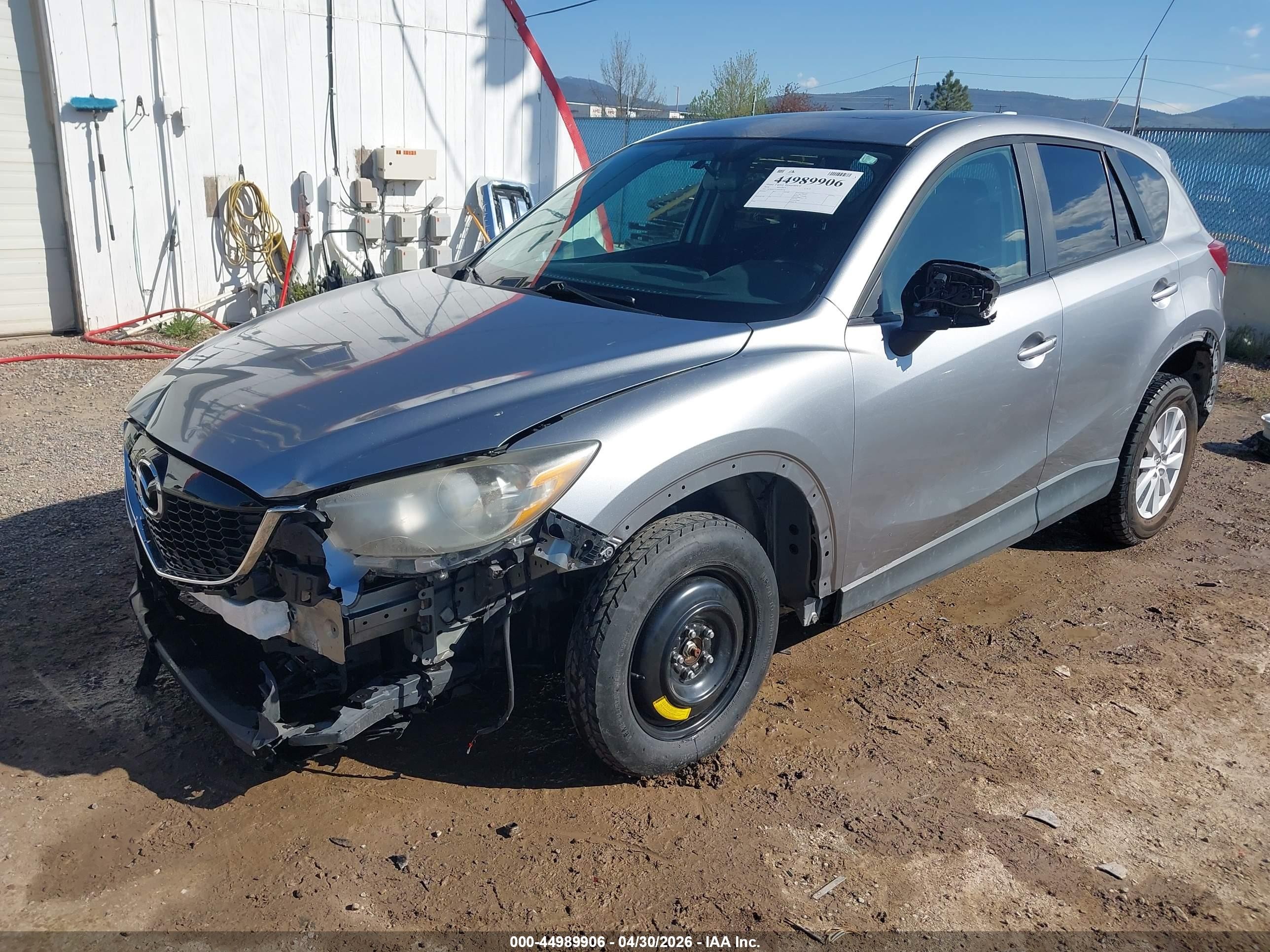 2014 Mazda Cx-5 Touring Gray vin: JM3KE2CY2E0385728