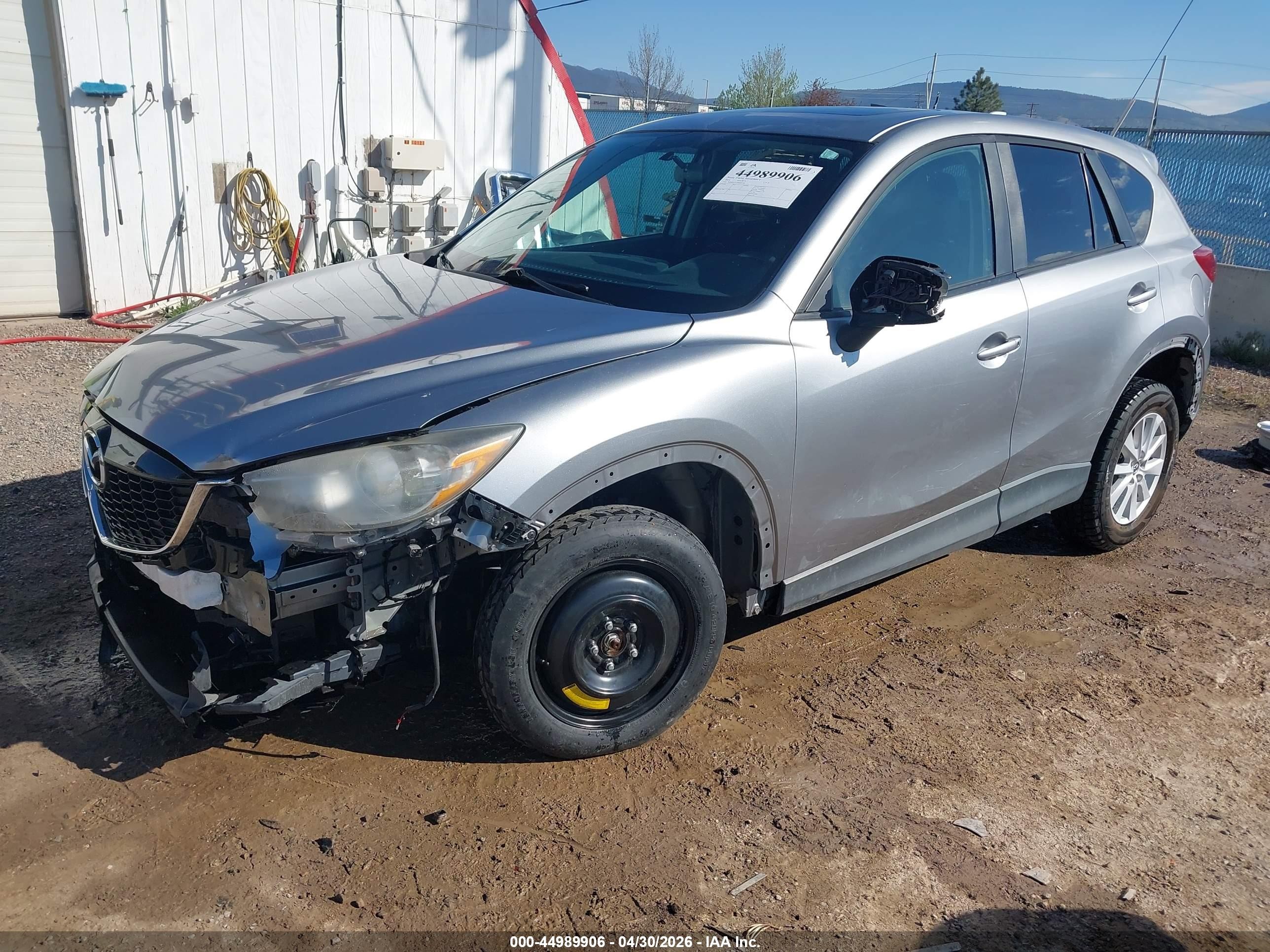 2014 Mazda Cx-5 Touring Gray vin: JM3KE2CY2E0385728