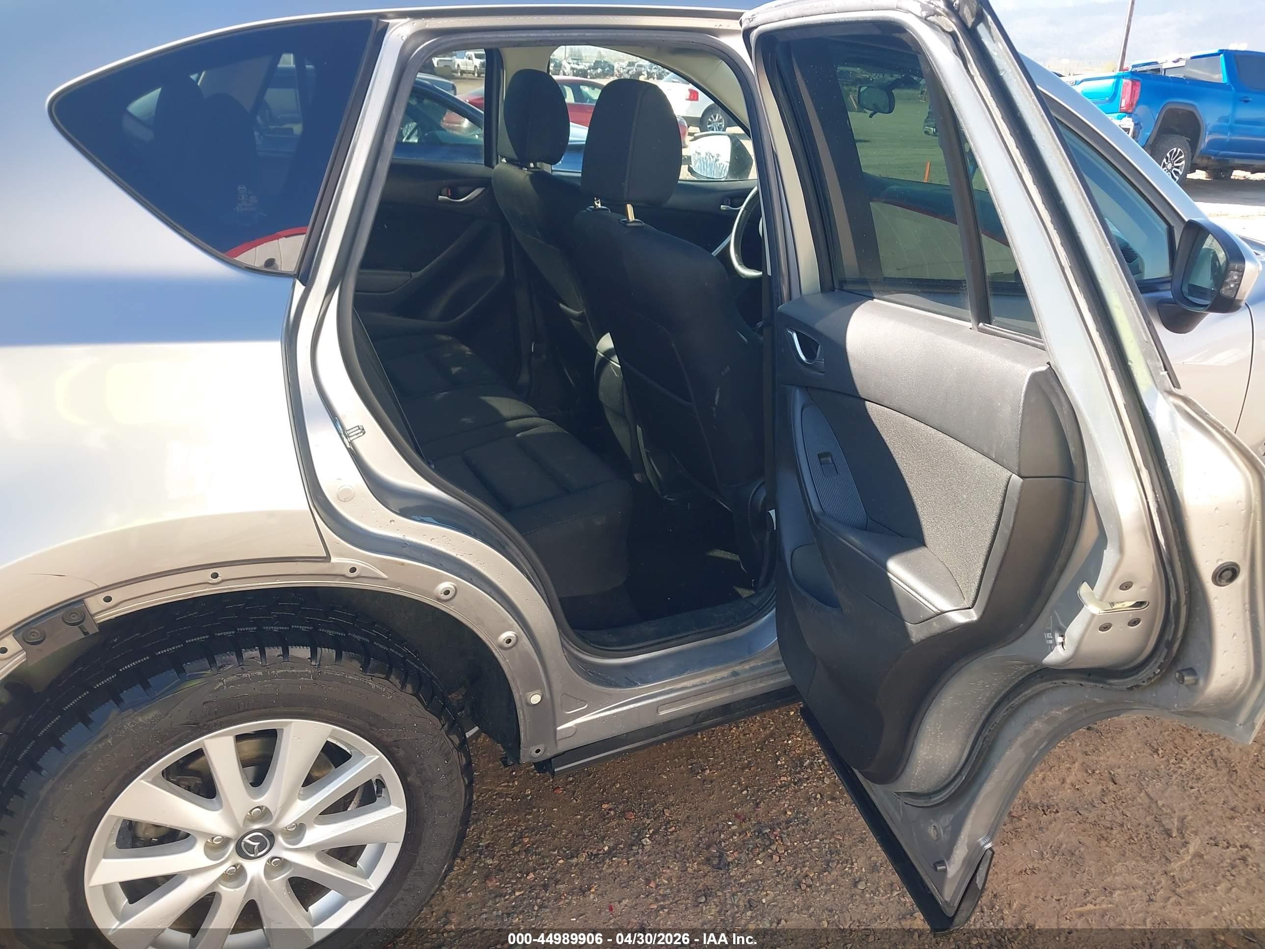 2014 Mazda Cx-5 Touring Gray vin: JM3KE2CY2E0385728