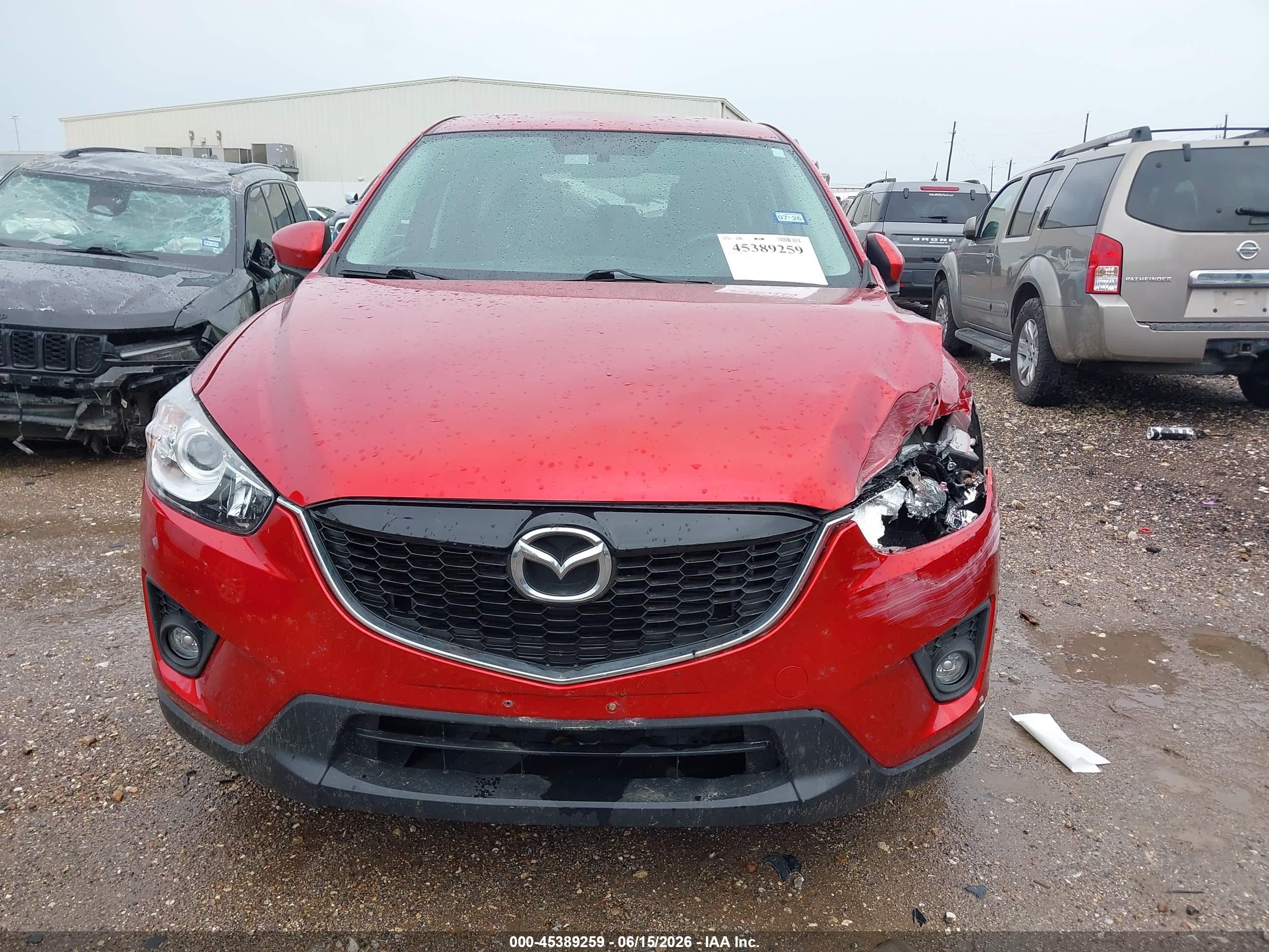 2014 Mazda Cx-5 Touring Красный vin: JM3KE2CY2E0397989