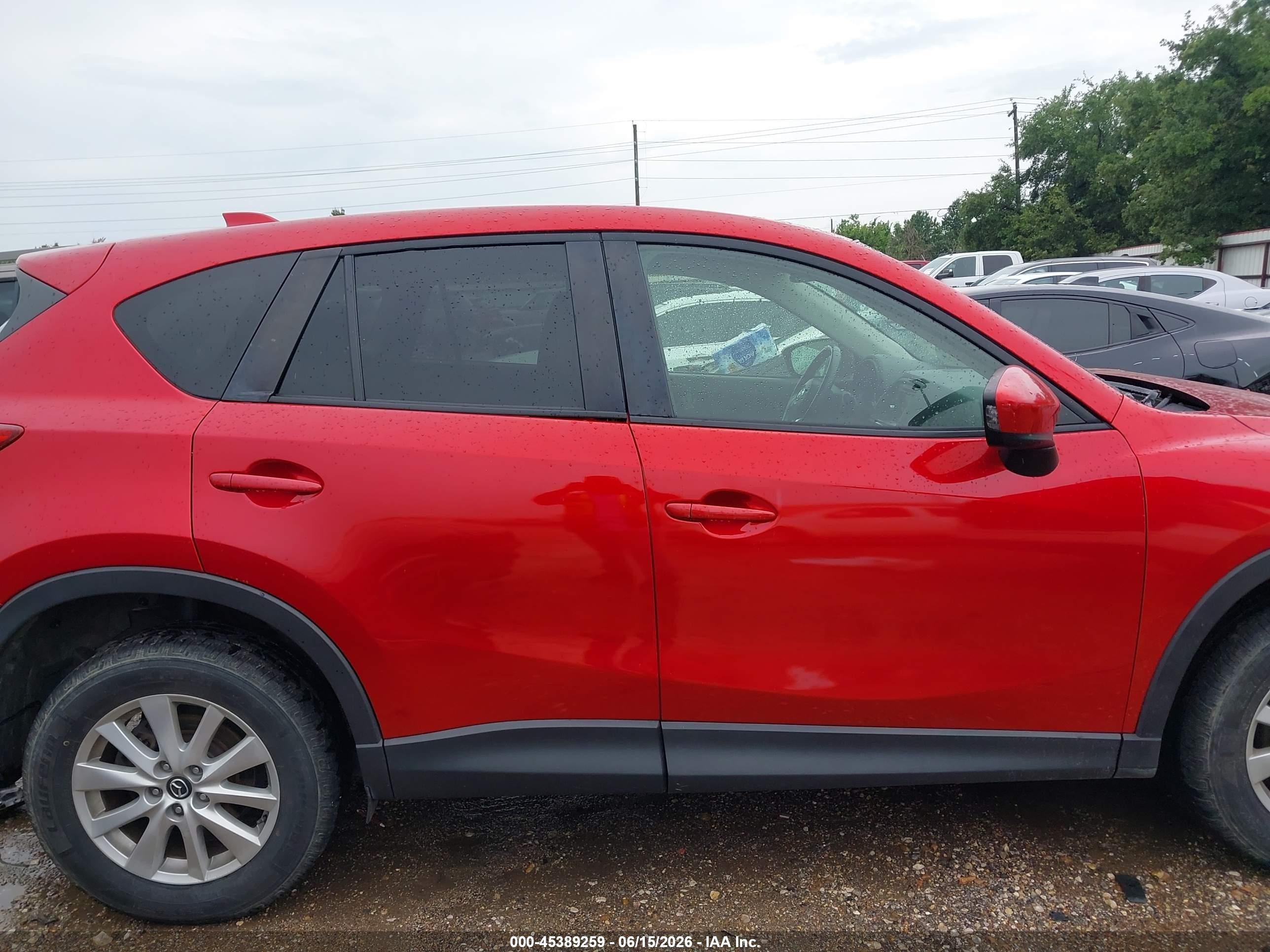 2014 Mazda Cx-5 Touring Красный vin: JM3KE2CY2E0397989