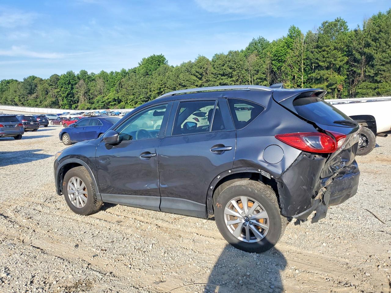 2015 Mazda Cx-5 Touring Gray vin: JM3KE2CY2F0436226