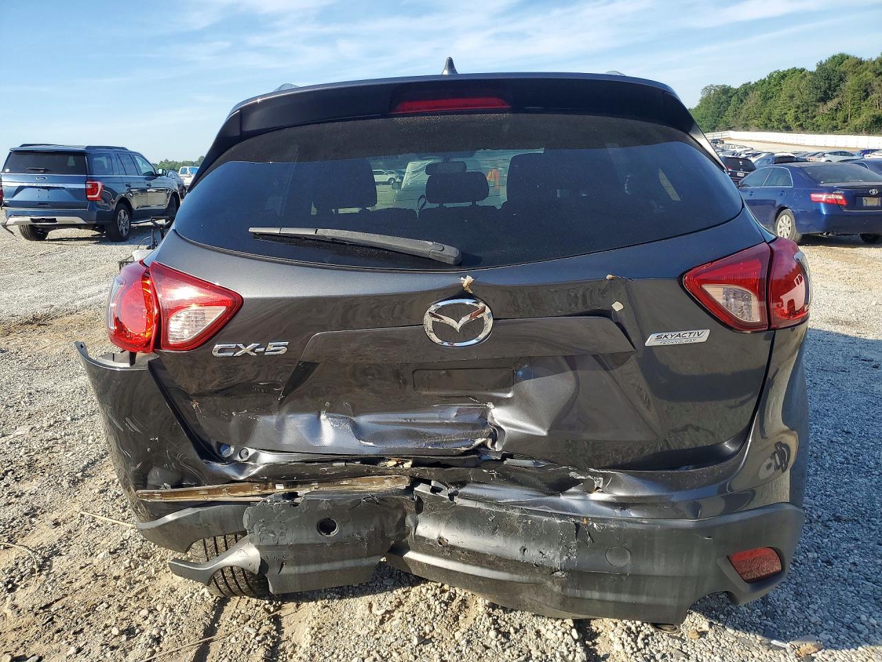 2015 Mazda Cx-5 Touring Gray vin: JM3KE2CY2F0436226