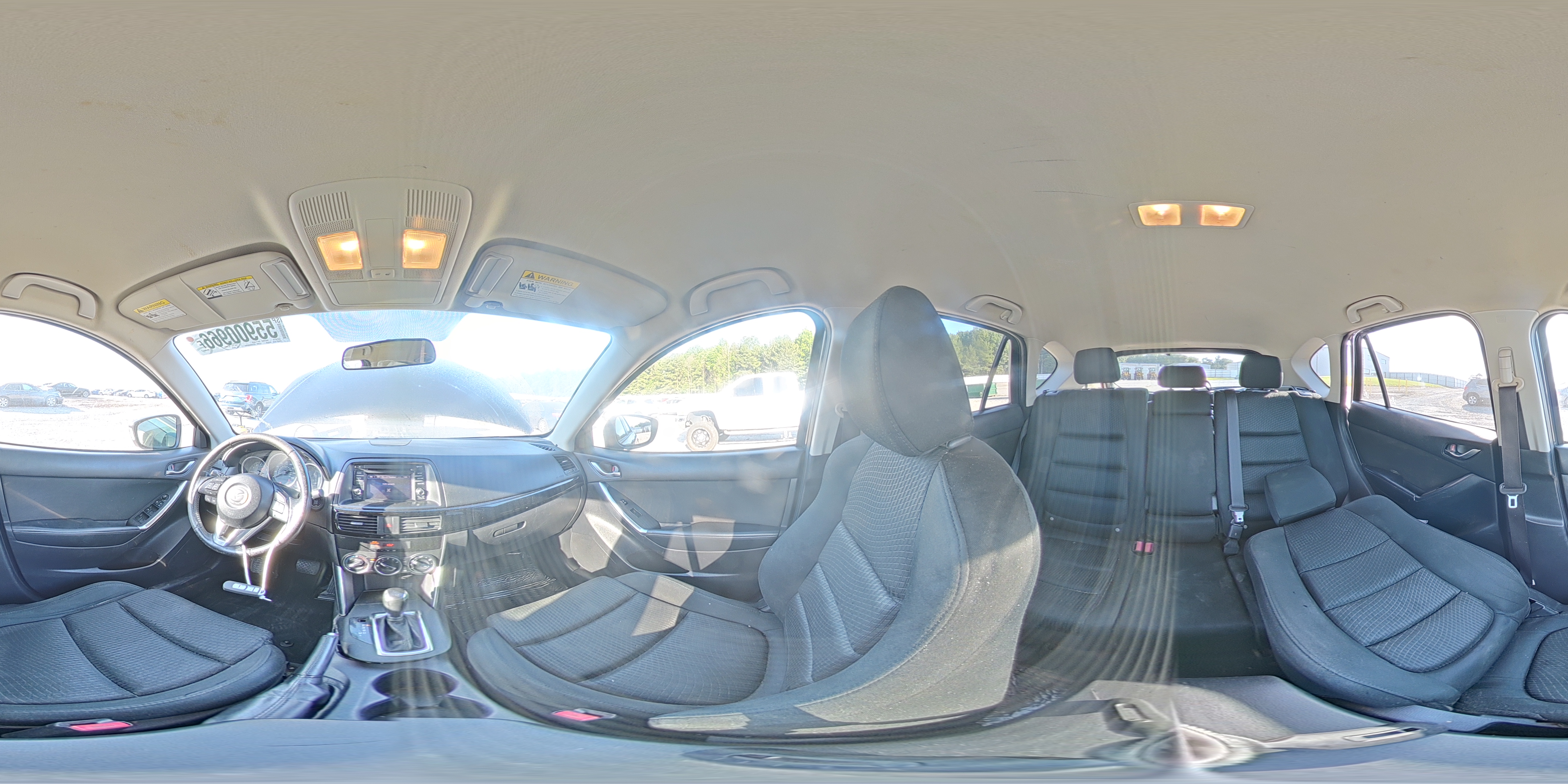2015 Mazda Cx-5 Touring Gray vin: JM3KE2CY2F0436226