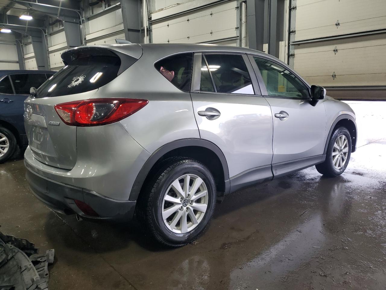2015 Mazda Cx-5 Touring Silver vin: JM3KE2CY2F0437473