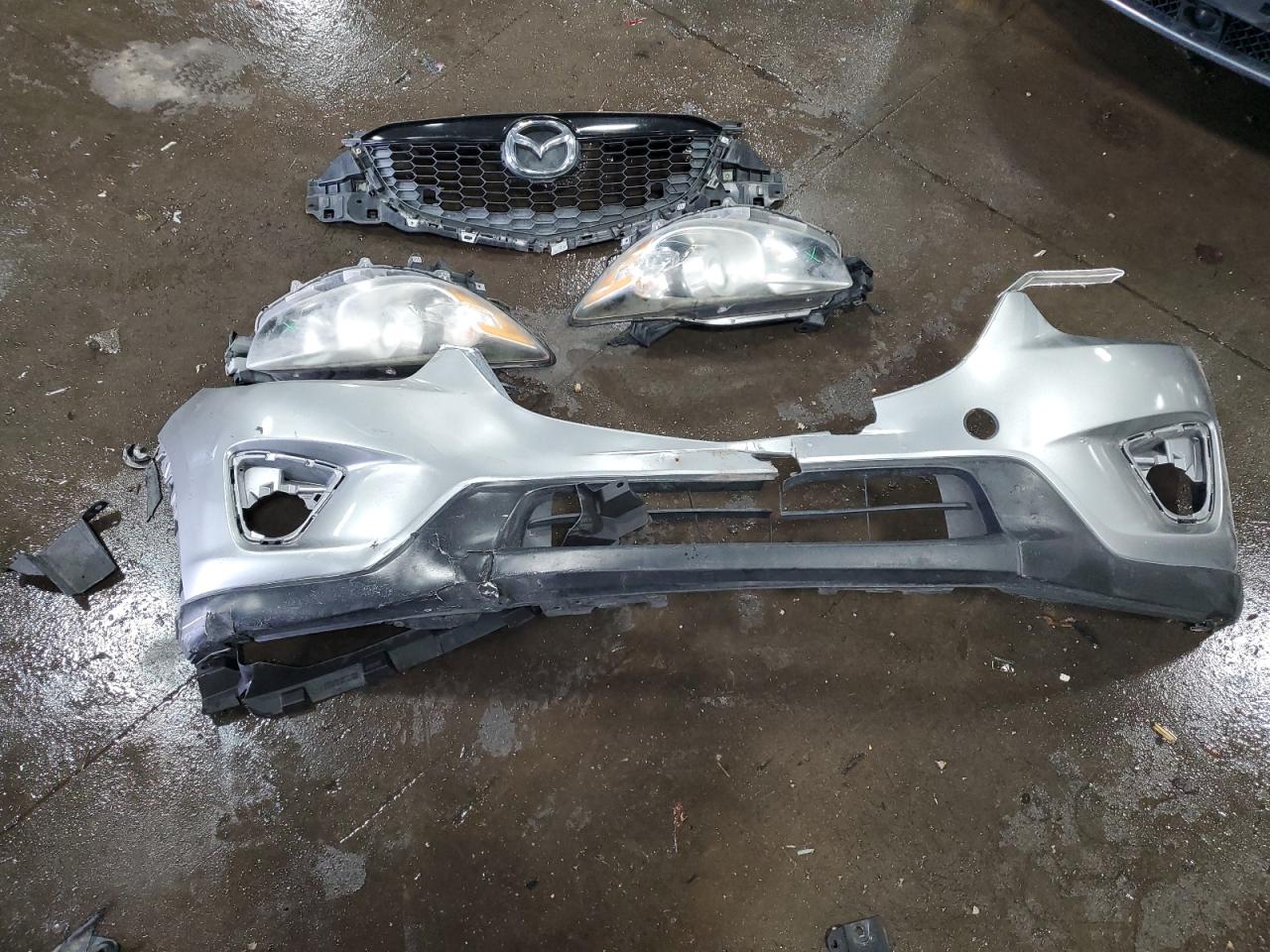 2015 Mazda Cx-5 Touring Silver vin: JM3KE2CY2F0437473