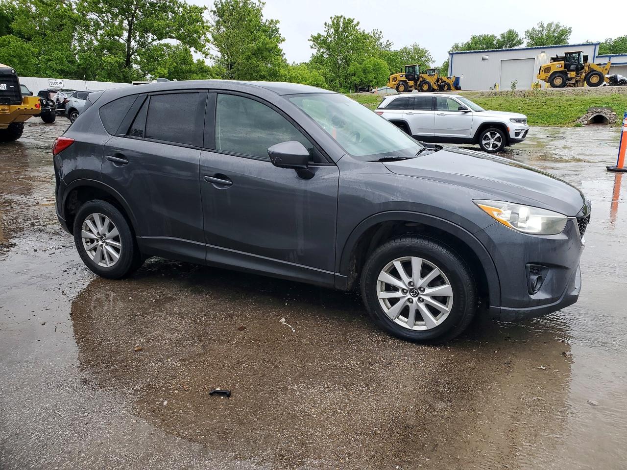 2015 Mazda Cx-5 Touring Gray vin: JM3KE2CY2F0440194