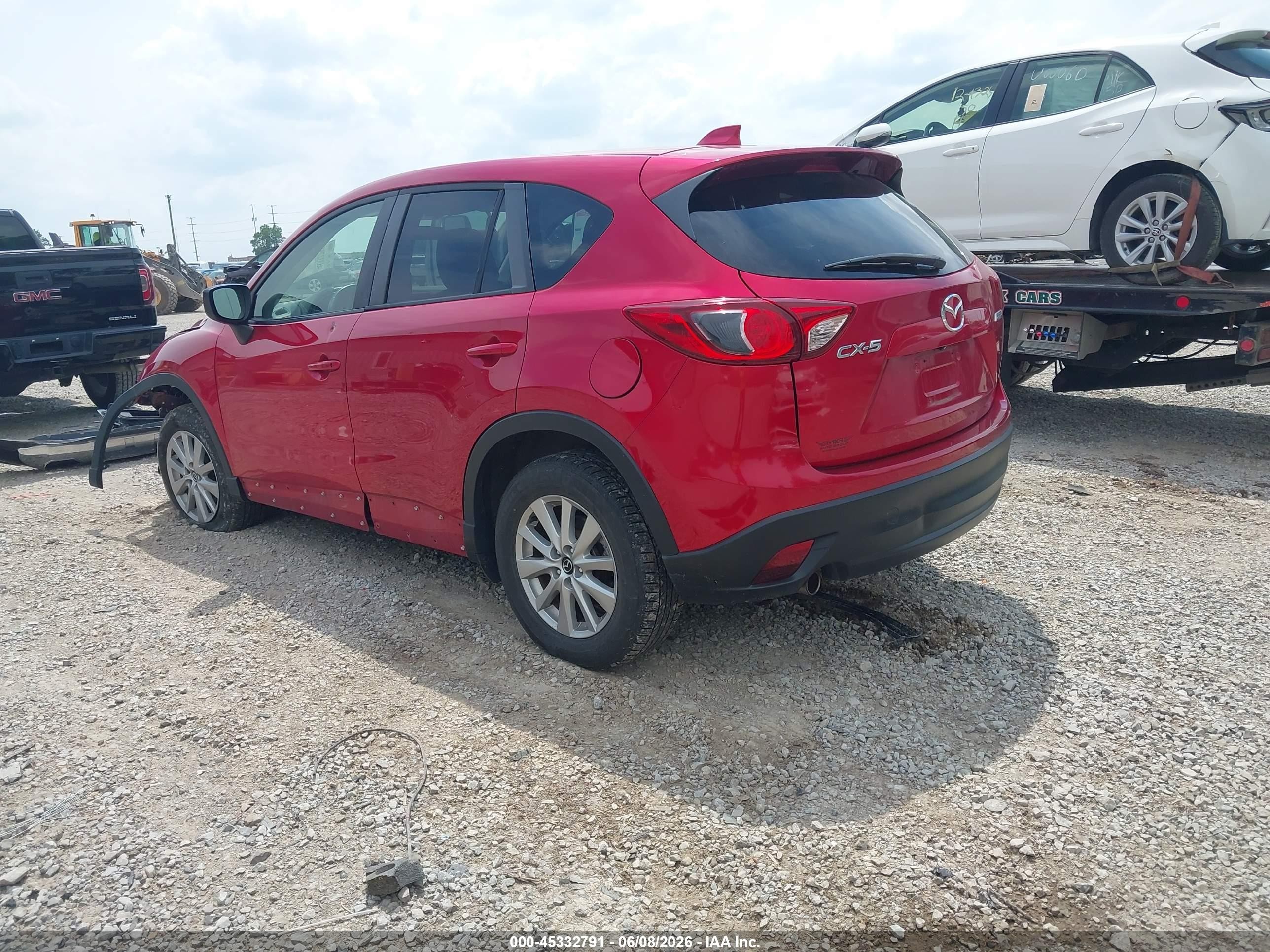 2015 Mazda Cx-5 Touring Red vin: JM3KE2CY2F0475270