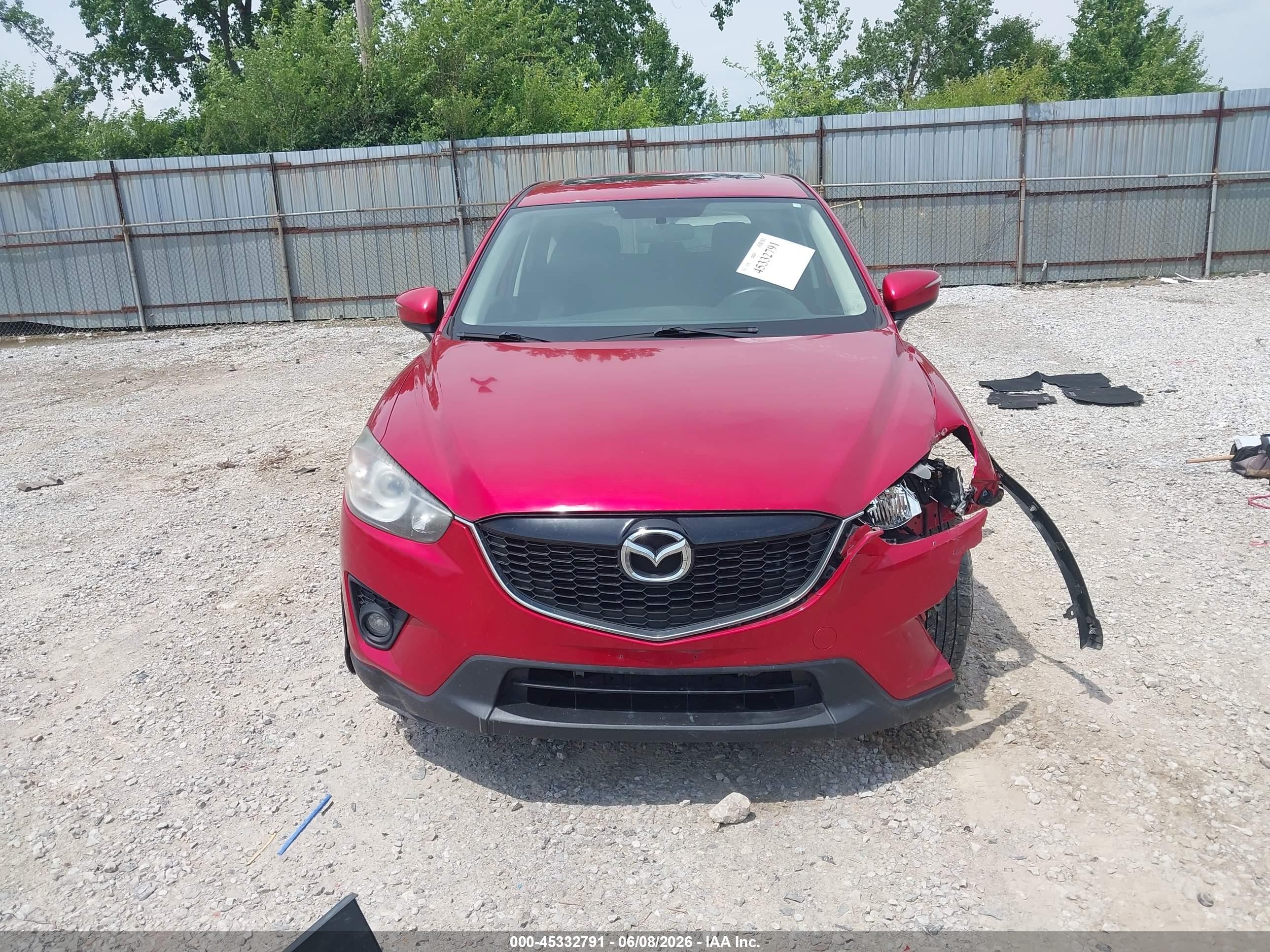 2015 Mazda Cx-5 Touring Red vin: JM3KE2CY2F0475270