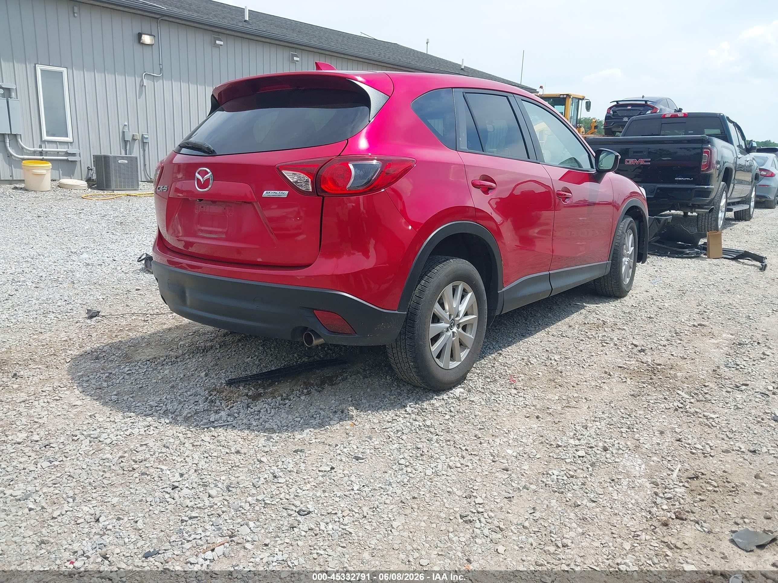 2015 Mazda Cx-5 Touring Red vin: JM3KE2CY2F0475270