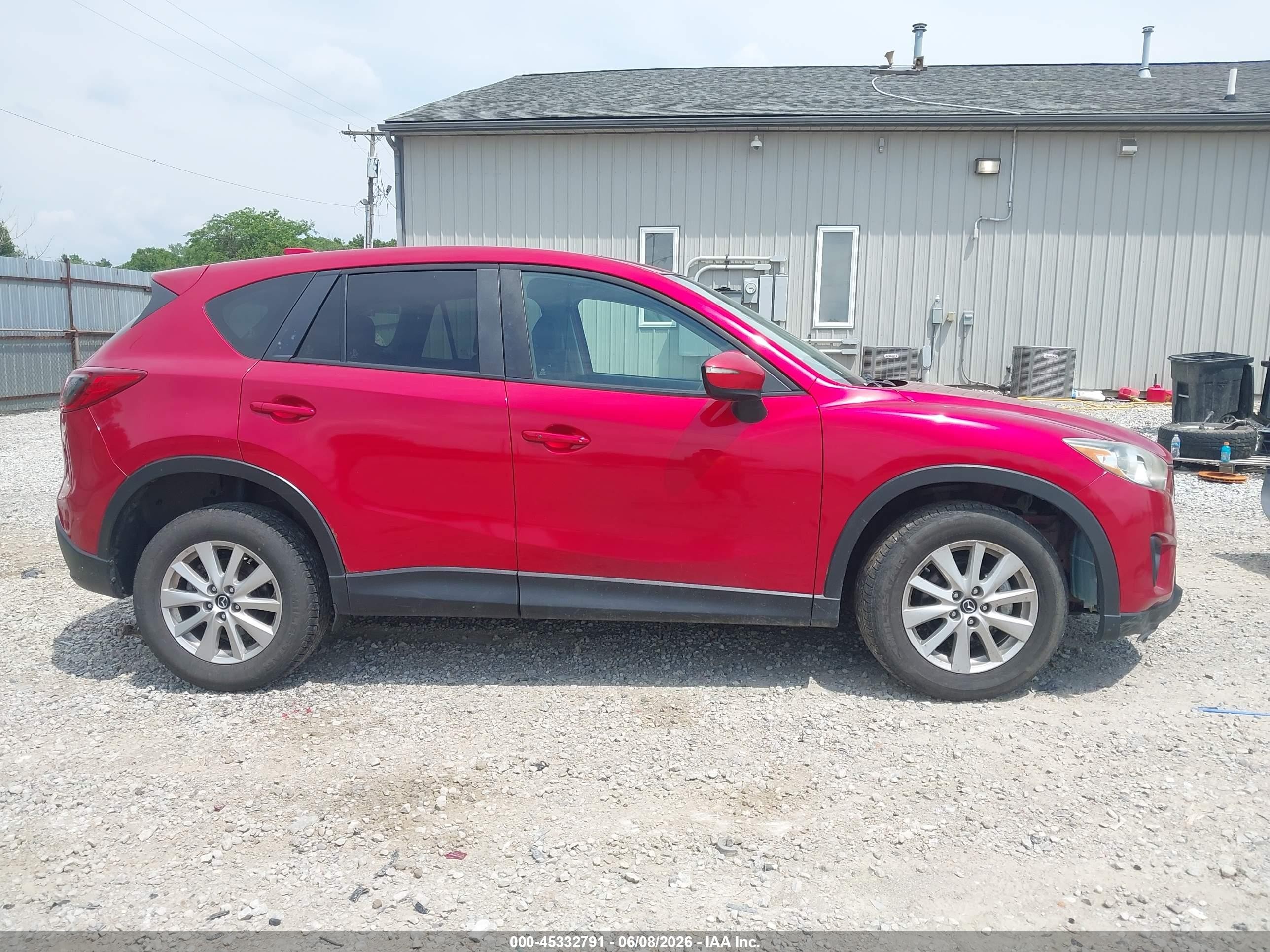 2015 Mazda Cx-5 Touring Red vin: JM3KE2CY2F0475270