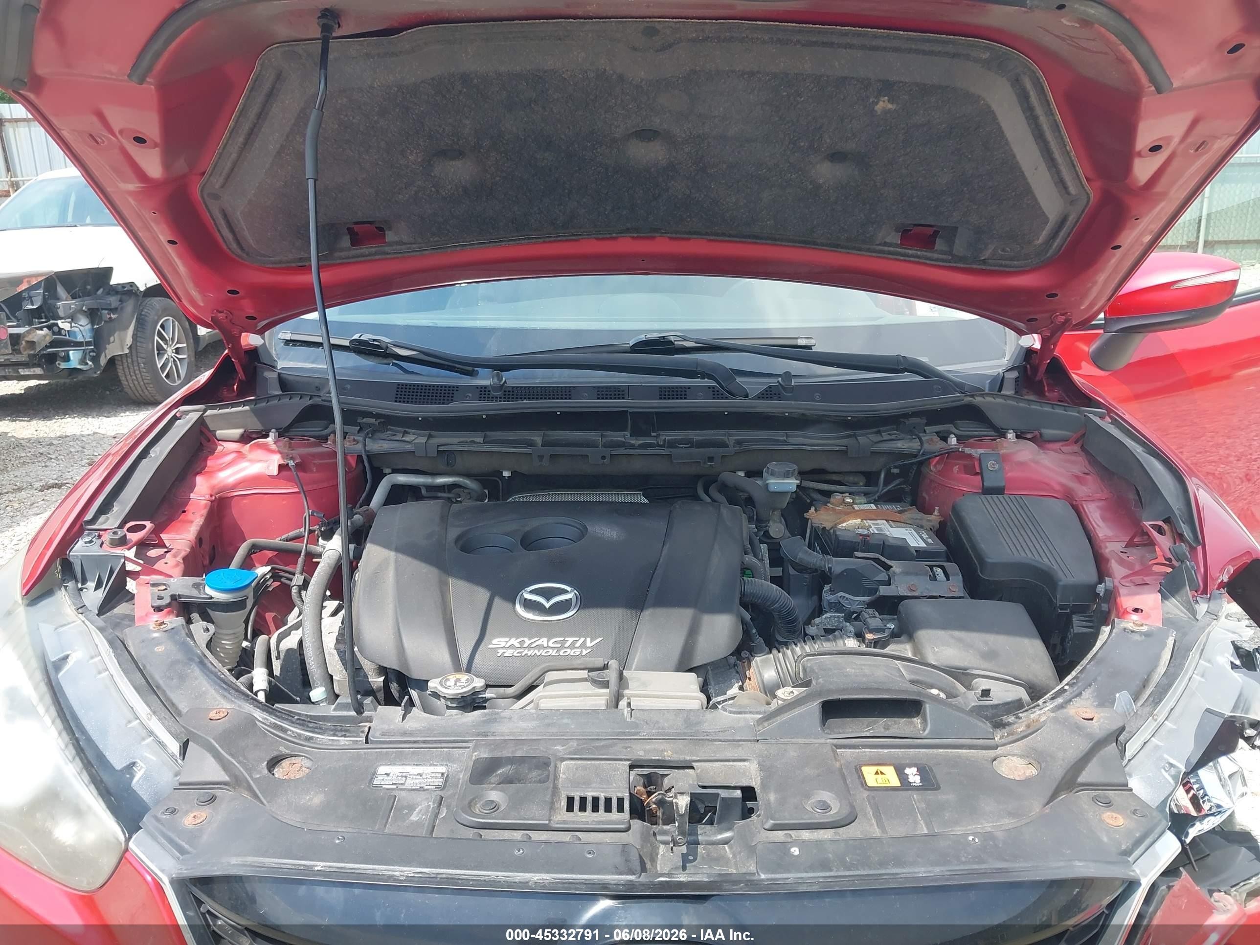 2015 Mazda Cx-5 Touring Red vin: JM3KE2CY2F0475270