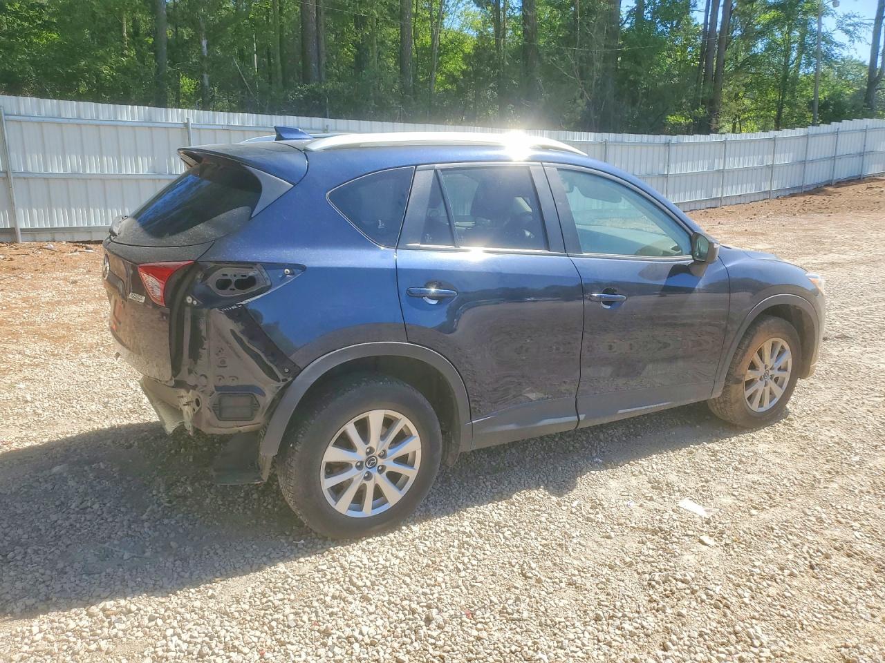 2015 Mazda Cx-5 Touring Blue vin: JM3KE2CY2F0493199
