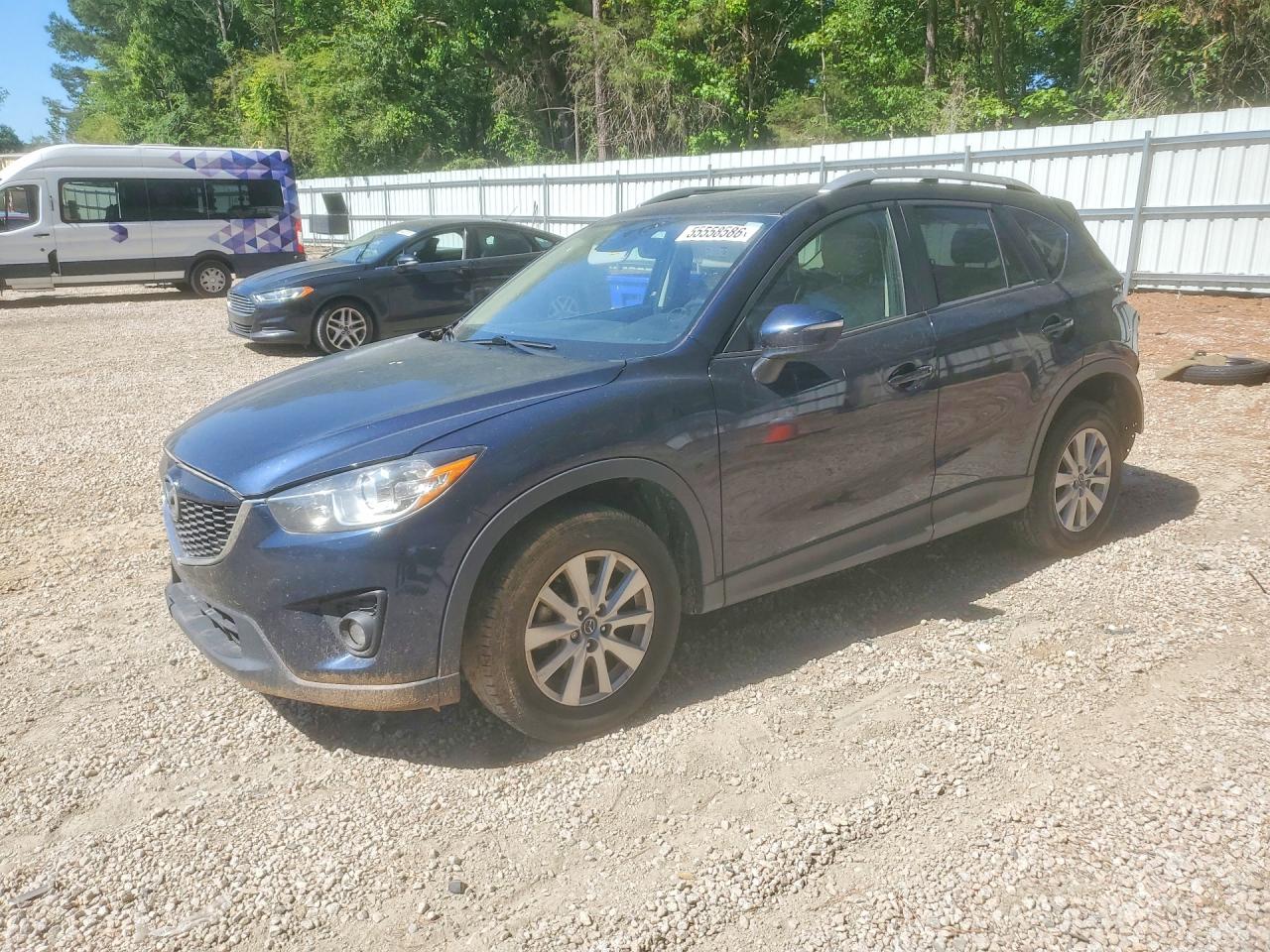2015 Mazda Cx-5 Touring Blue vin: JM3KE2CY2F0493199