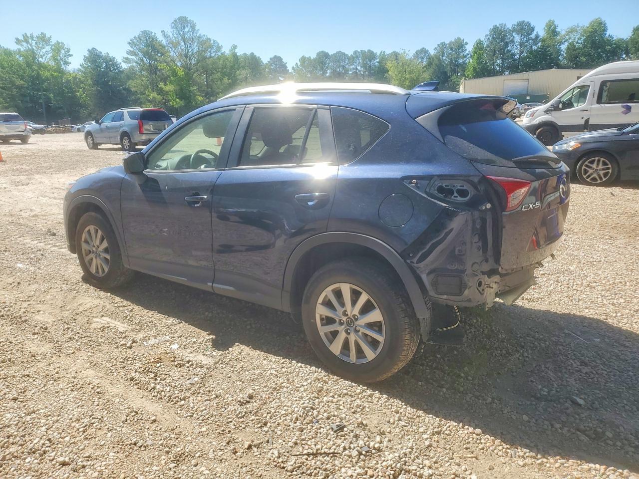 2015 Mazda Cx-5 Touring Blue vin: JM3KE2CY2F0493199