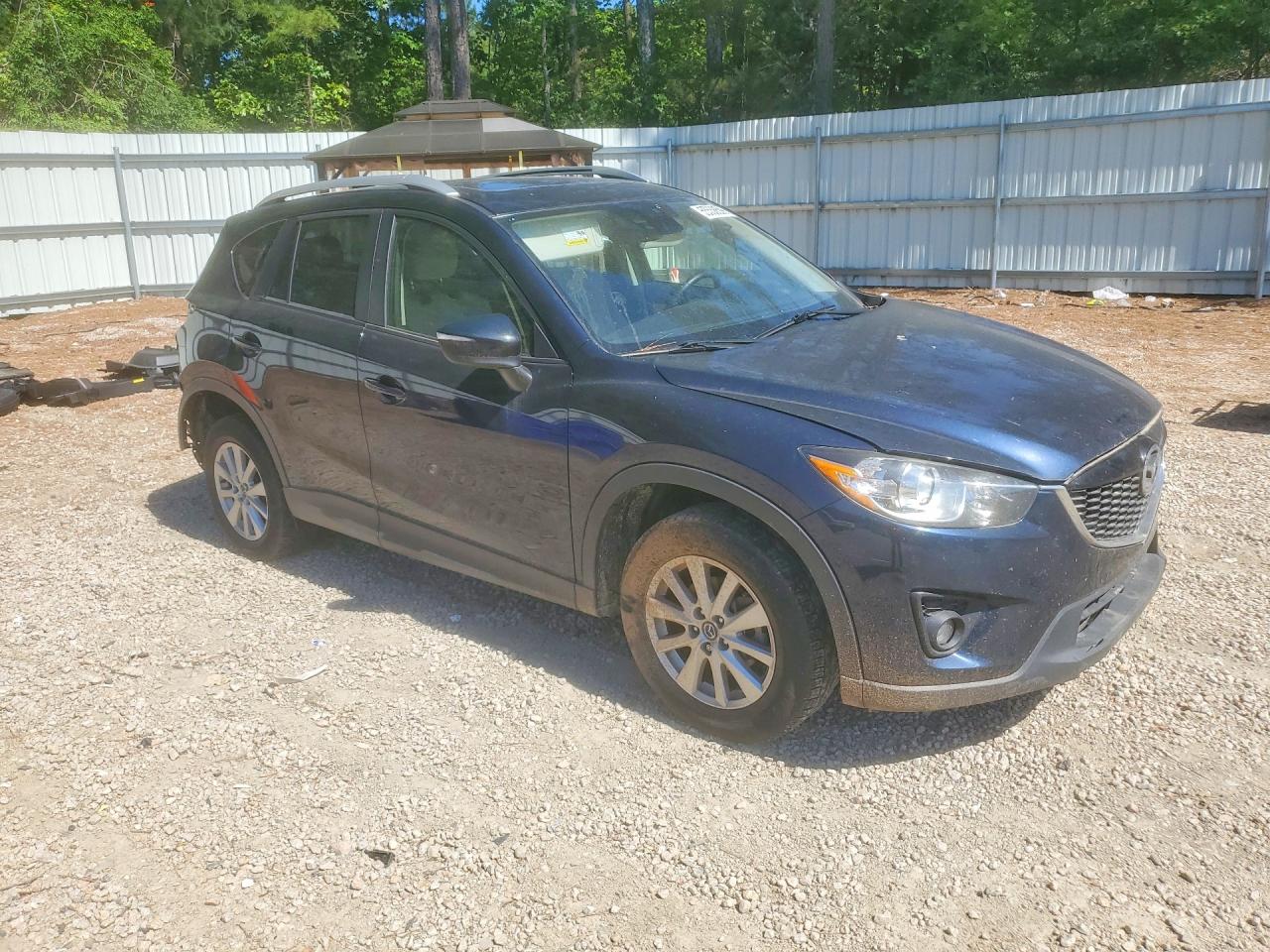 2015 Mazda Cx-5 Touring Blue vin: JM3KE2CY2F0493199