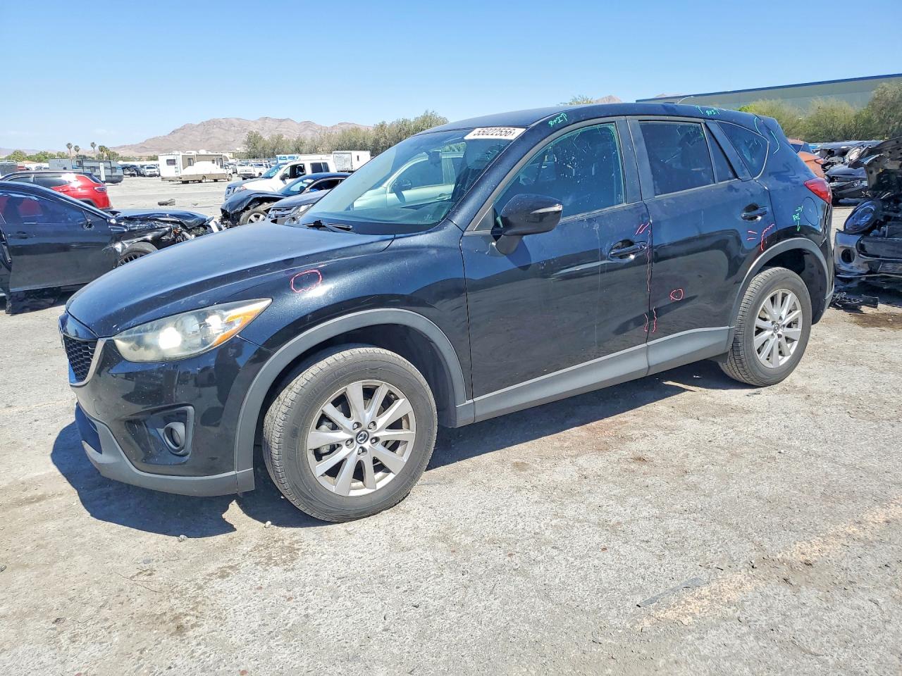 2015 Mazda Cx-5 Touring Black vin: JM3KE2CY2F0506341