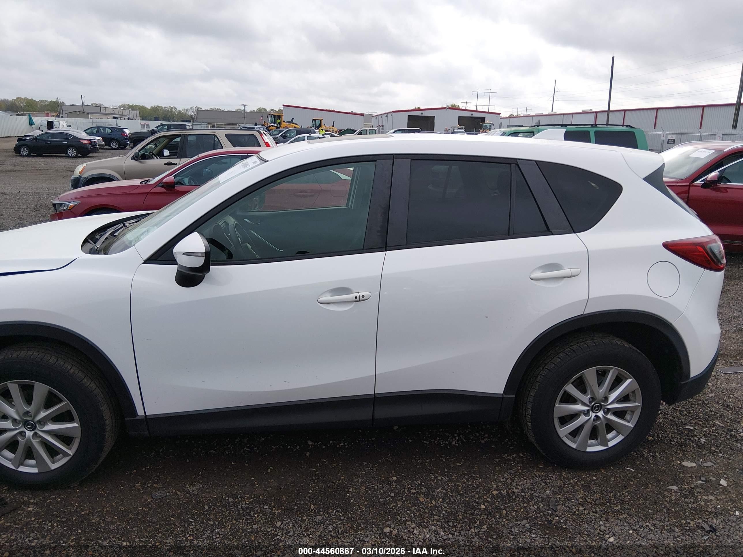 2015 Mazda Cx-5 Touring Белый vin: JM3KE2CY2F0523396