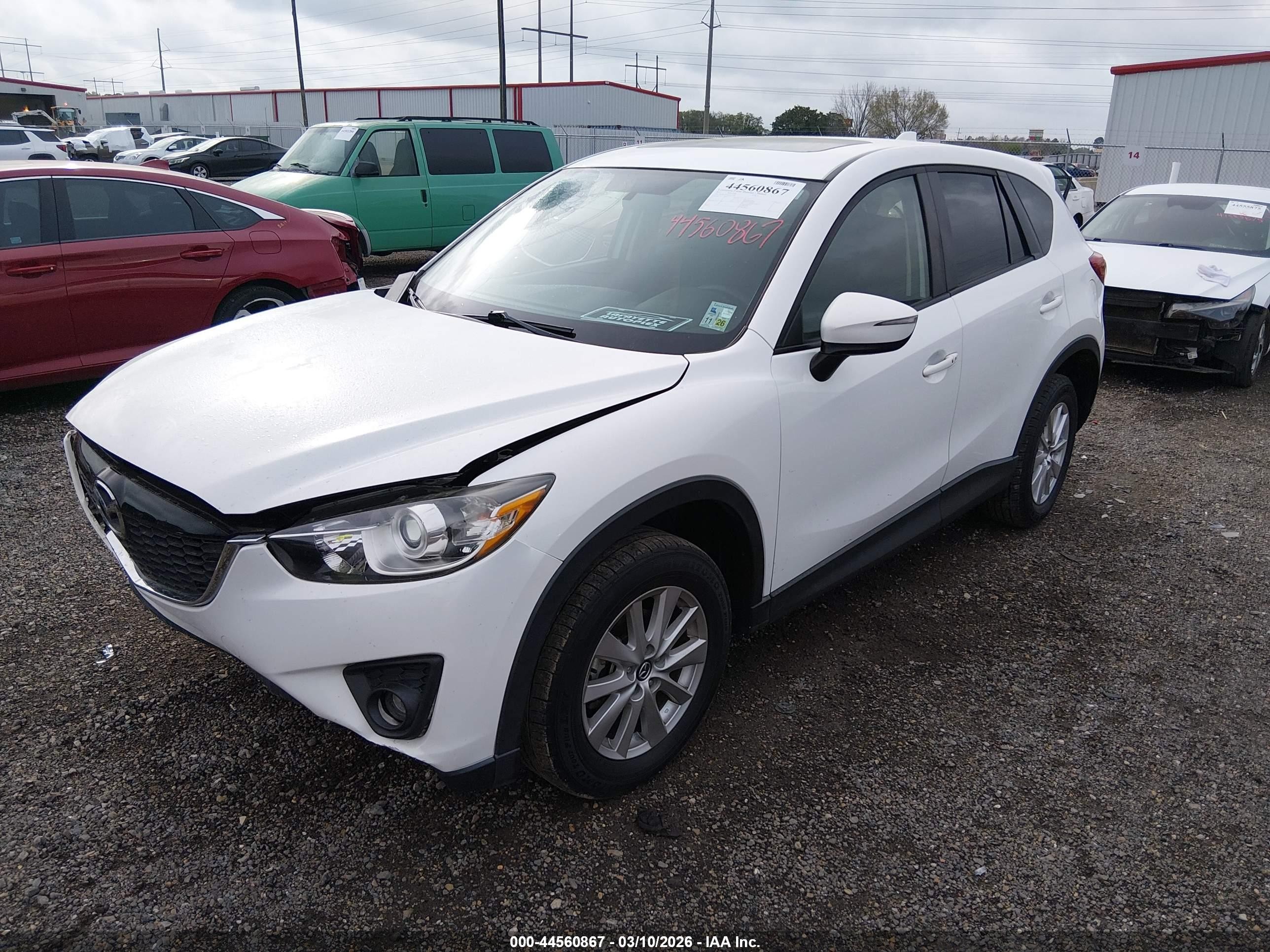 2015 Mazda Cx-5 Touring Белый vin: JM3KE2CY2F0523396