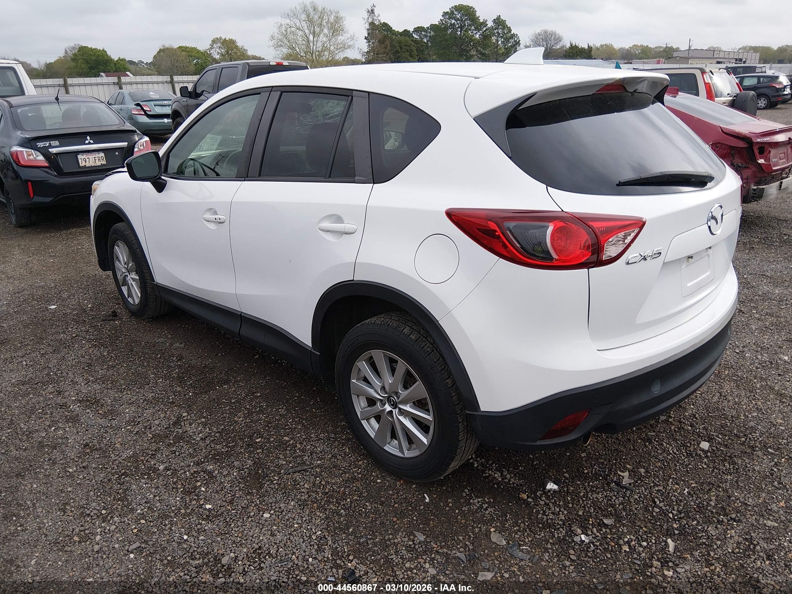 2015 Mazda Cx-5 Touring Белый vin: JM3KE2CY2F0523396