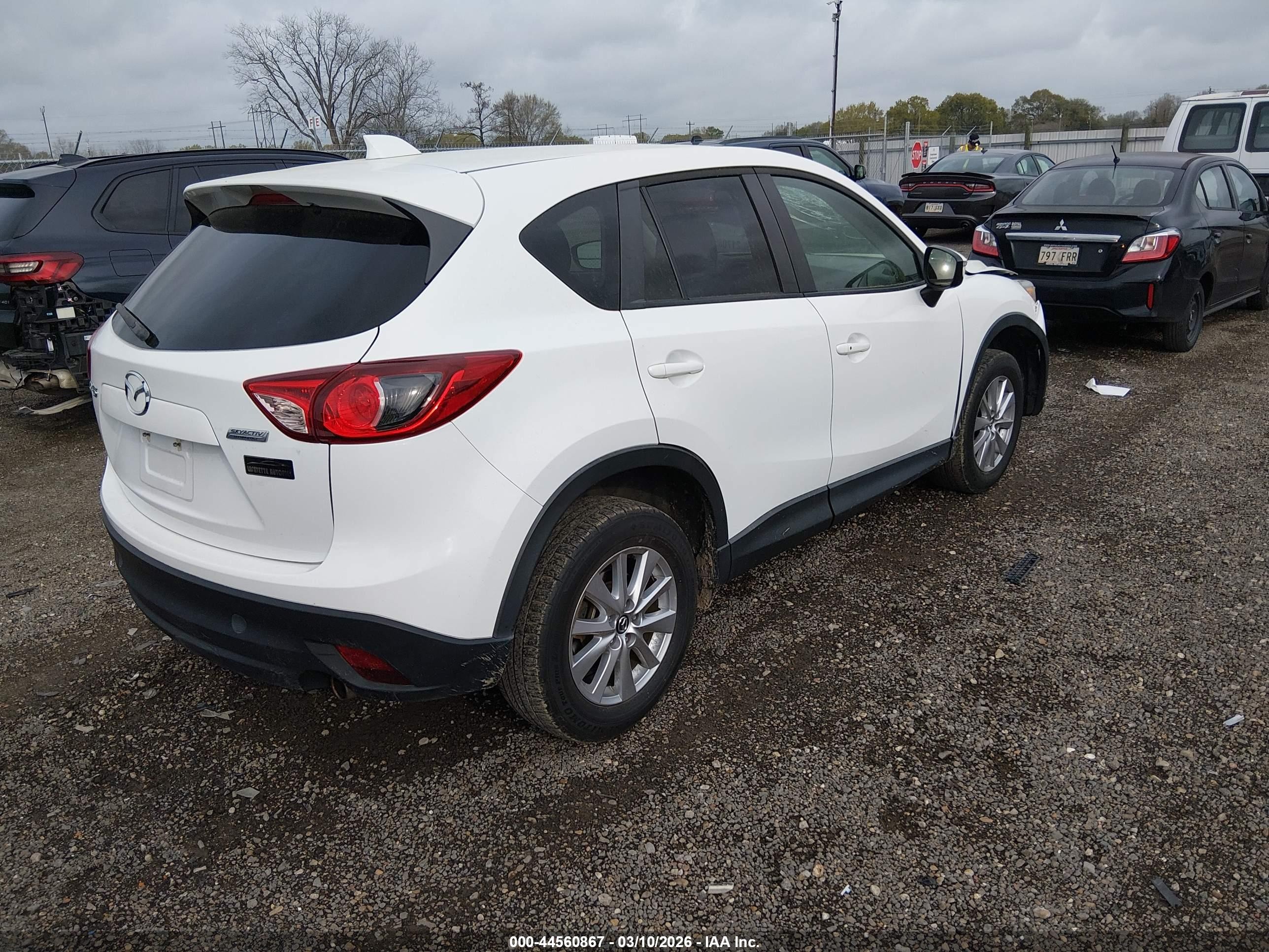 2015 Mazda Cx-5 Touring Белый vin: JM3KE2CY2F0523396