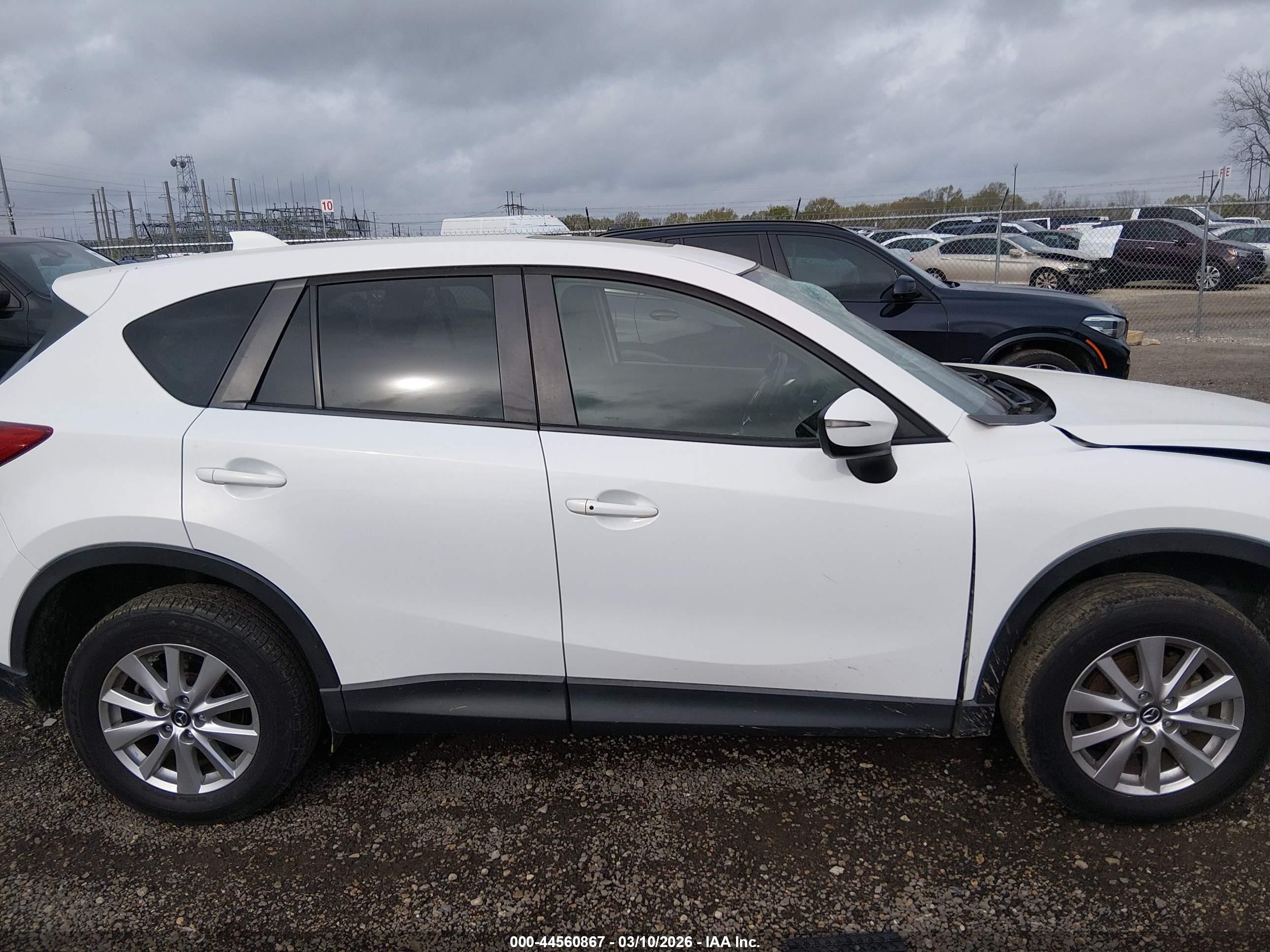 2015 Mazda Cx-5 Touring Белый vin: JM3KE2CY2F0523396