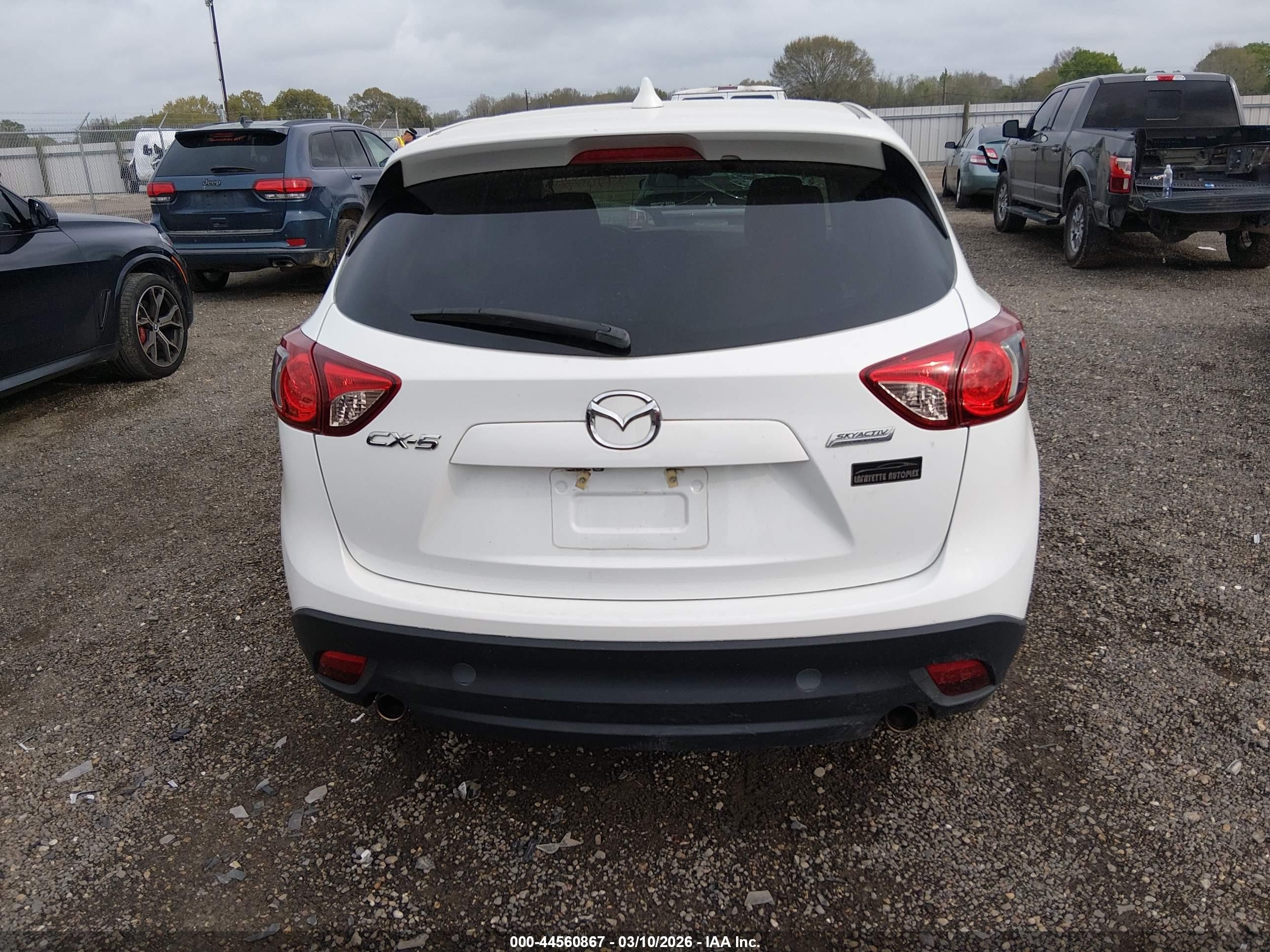 2015 Mazda Cx-5 Touring Белый vin: JM3KE2CY2F0523396