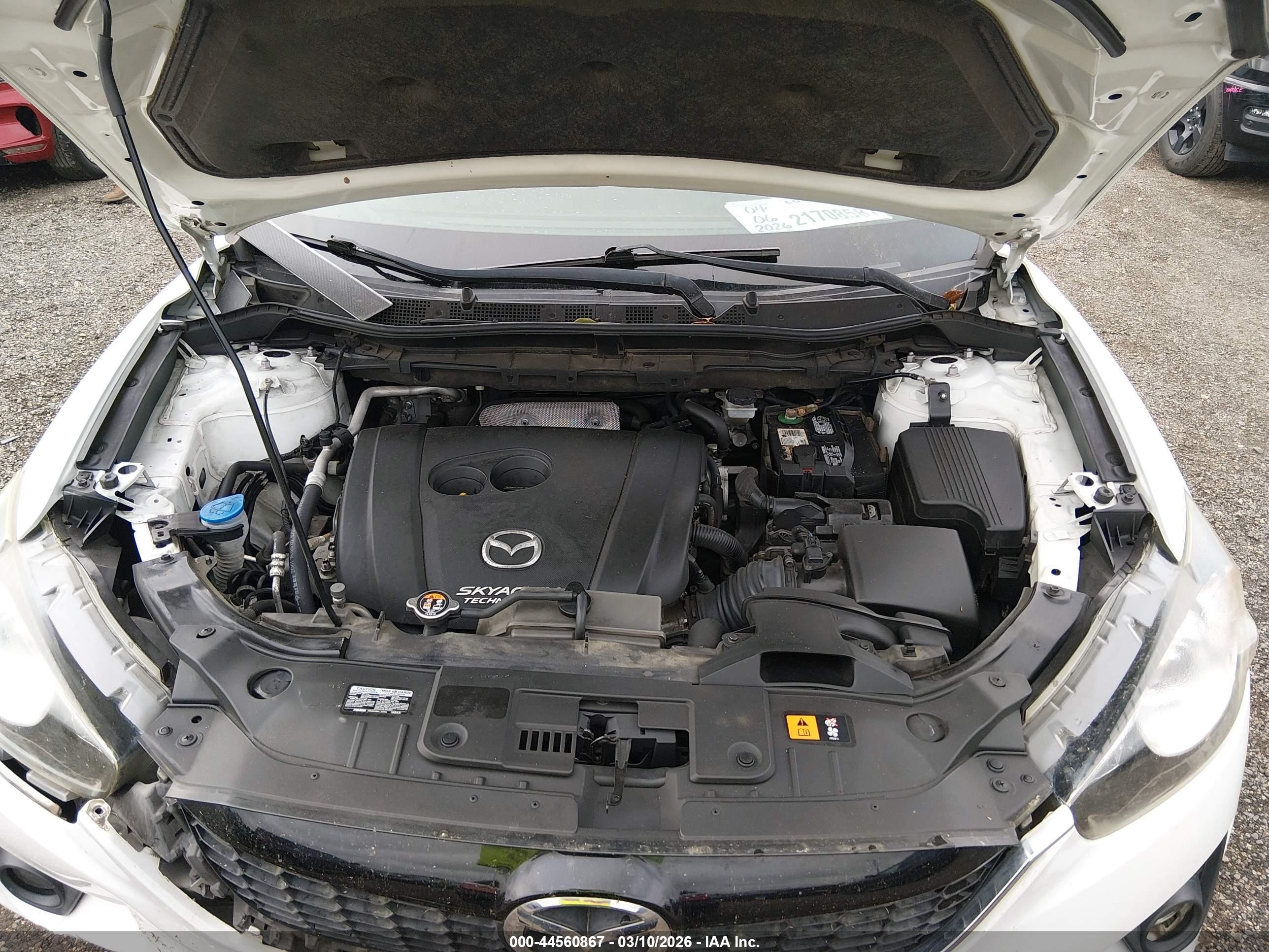 2015 Mazda Cx-5 Touring Белый vin: JM3KE2CY2F0523396