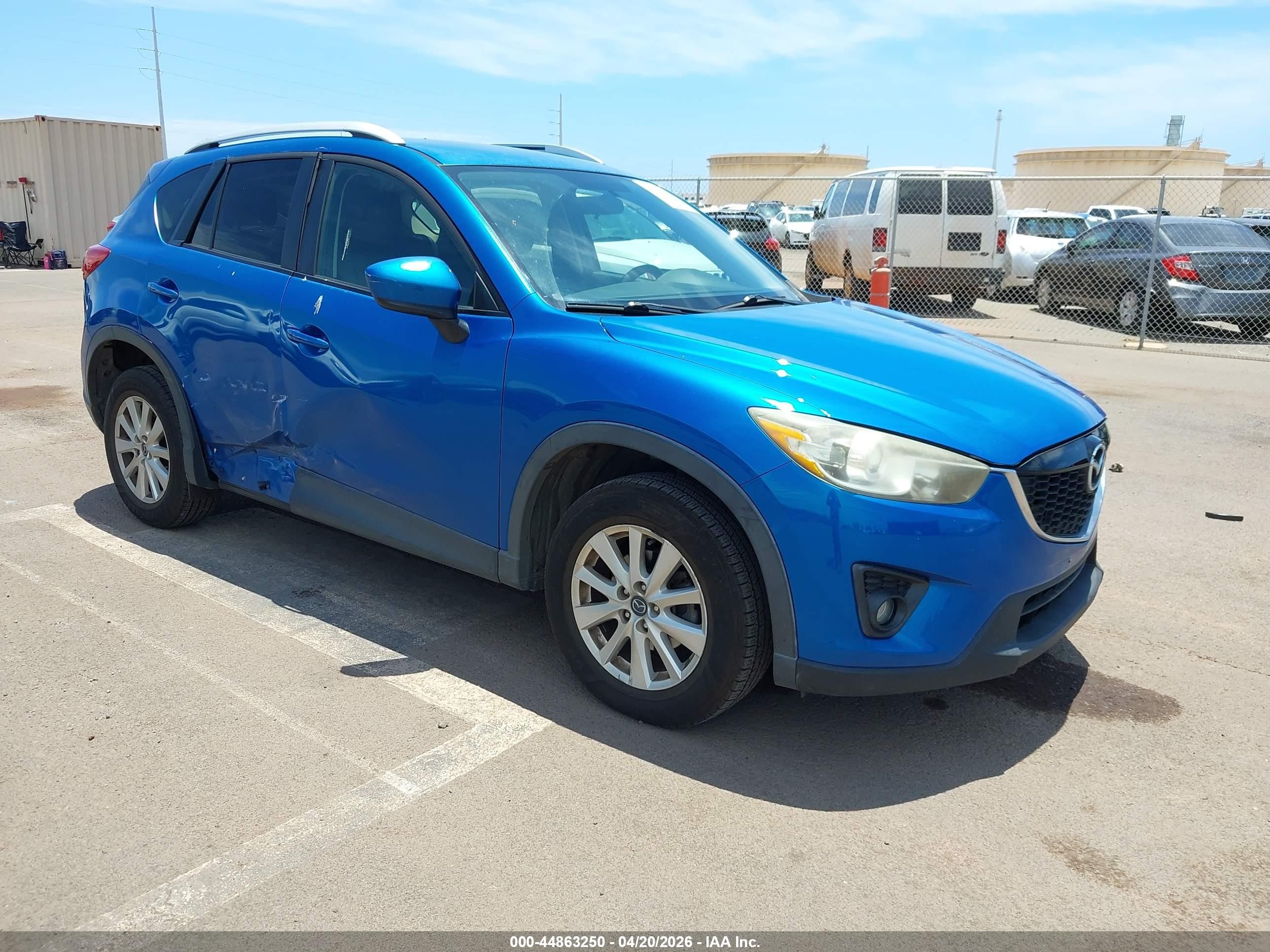 2014 Mazda Cx-5 Touring Blue vin: JM3KE2CY3E0304638