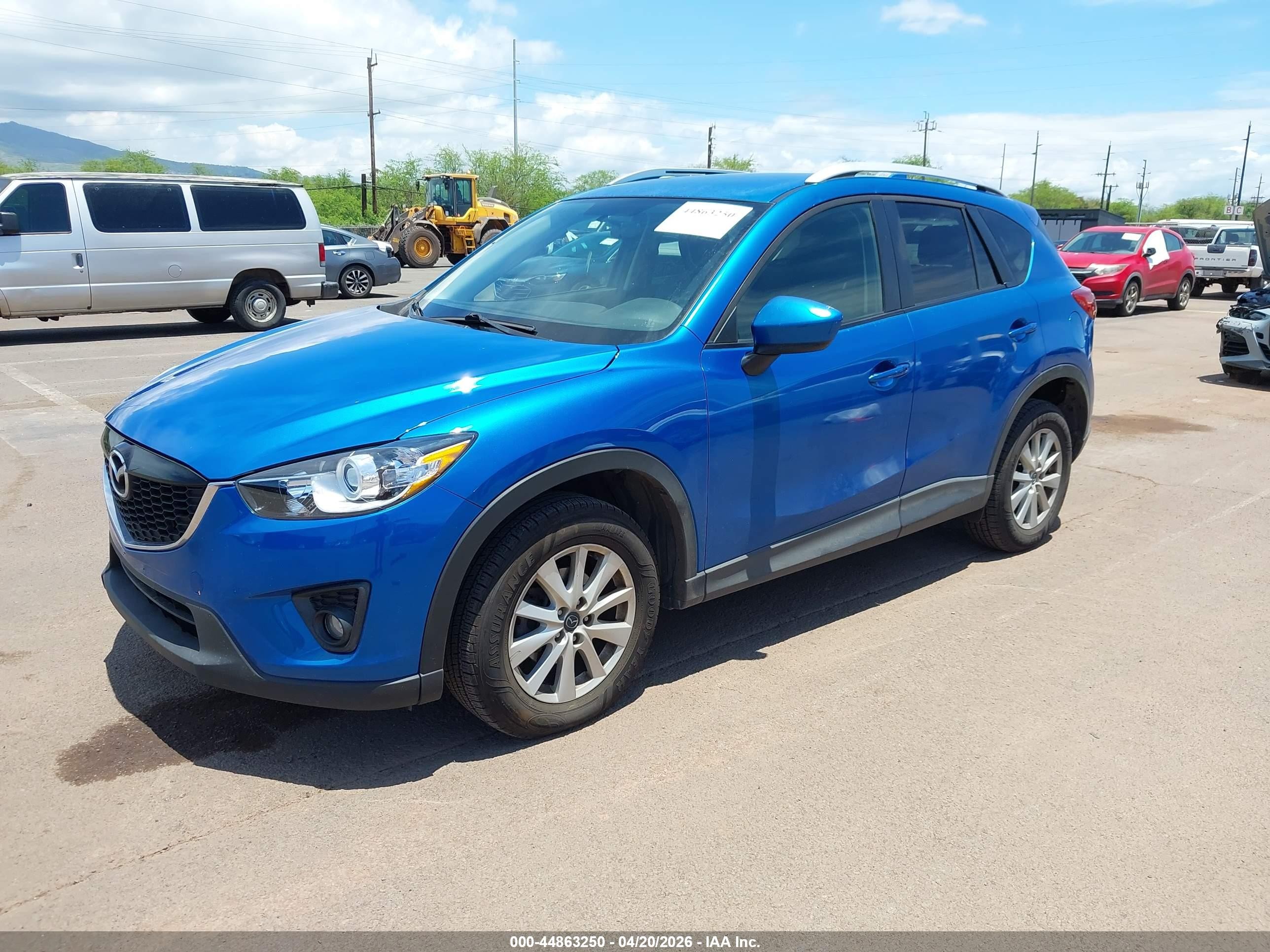 2014 Mazda Cx-5 Touring Blue vin: JM3KE2CY3E0304638