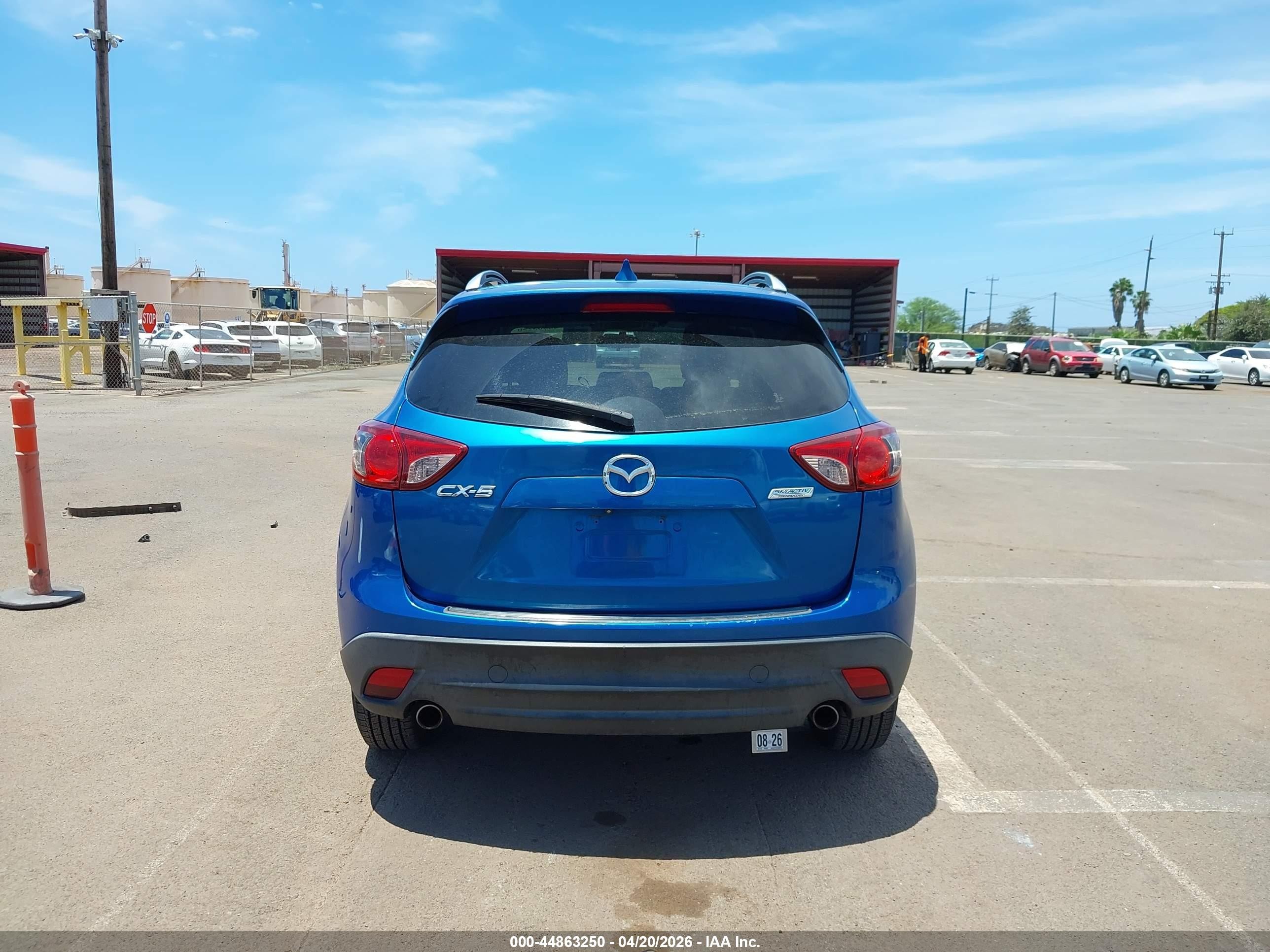 2014 Mazda Cx-5 Touring Blue vin: JM3KE2CY3E0304638