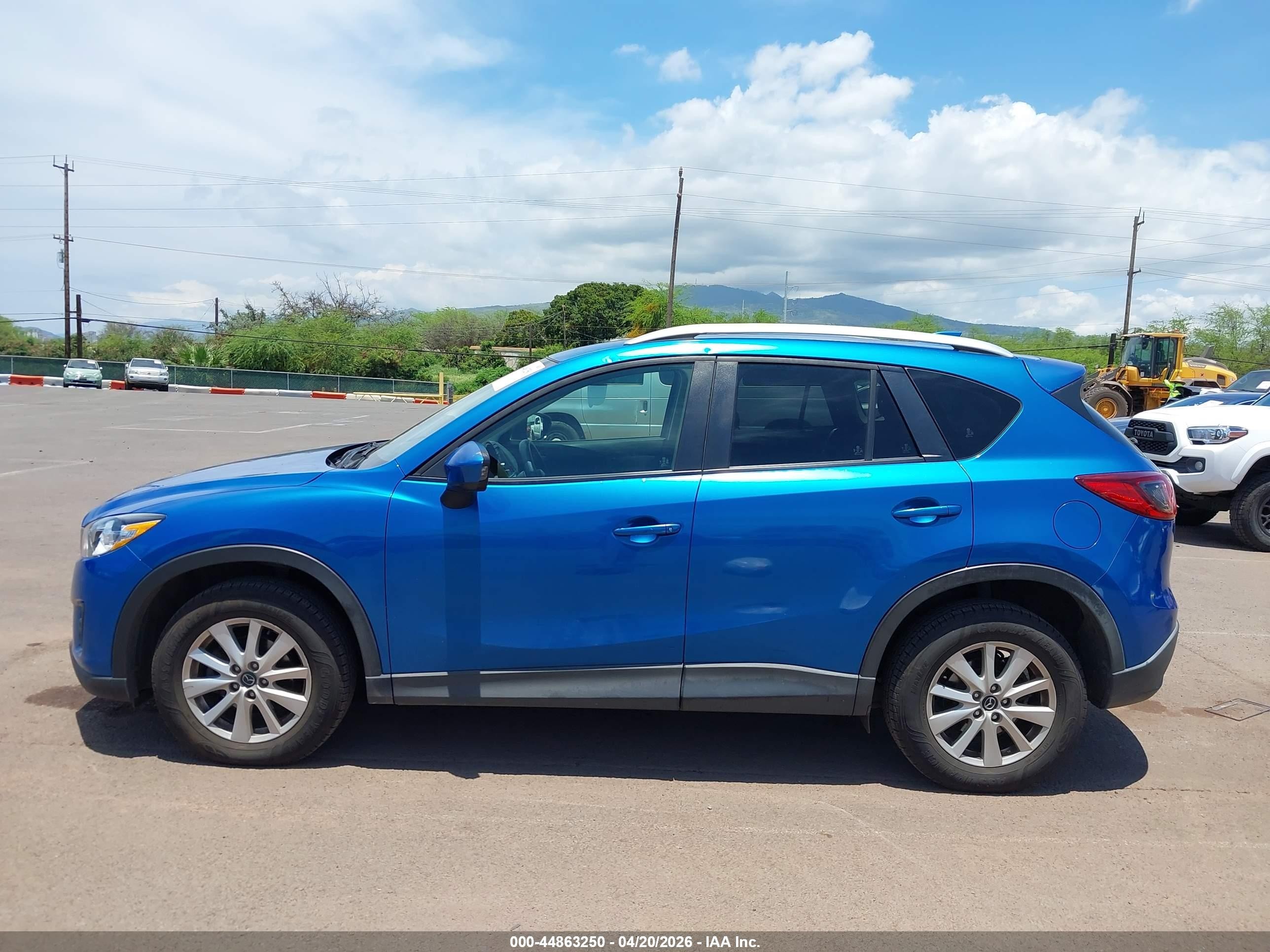 2014 Mazda Cx-5 Touring Blue vin: JM3KE2CY3E0304638