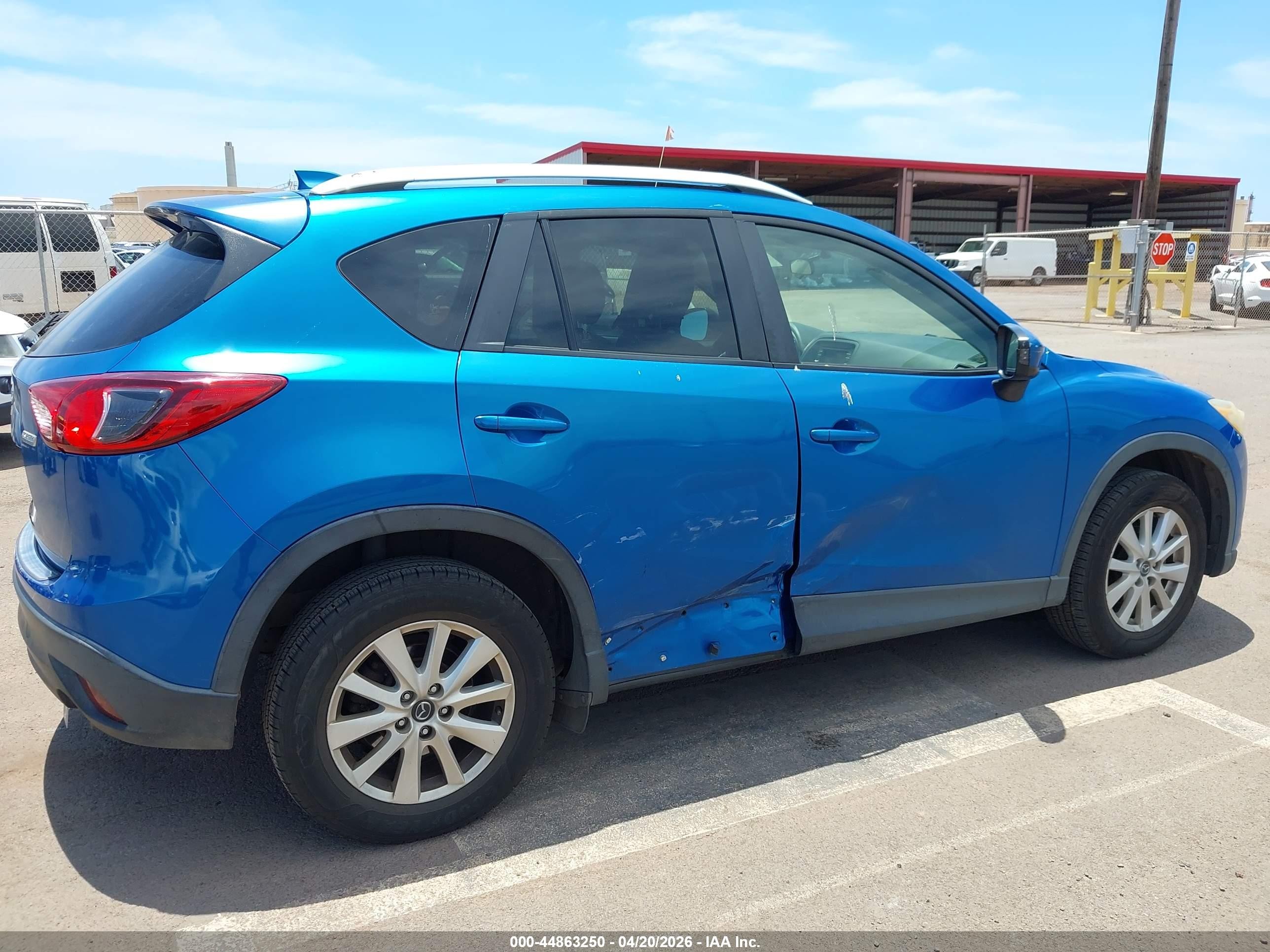 2014 Mazda Cx-5 Touring Blue vin: JM3KE2CY3E0304638